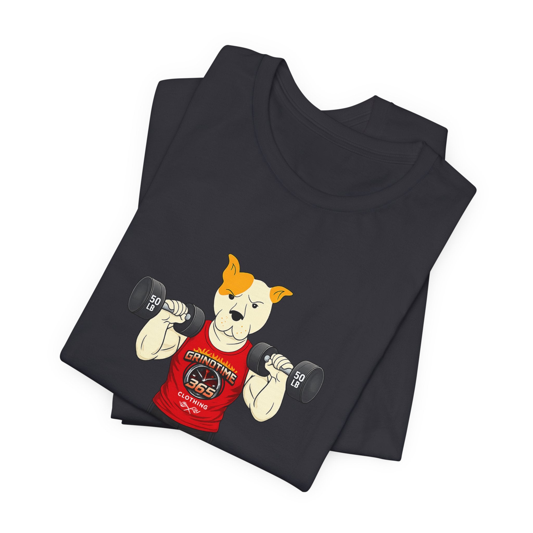 Sneakydog Inc. Workout Red GT365 Graphic — Vintage Short Sleeve T-Shirt