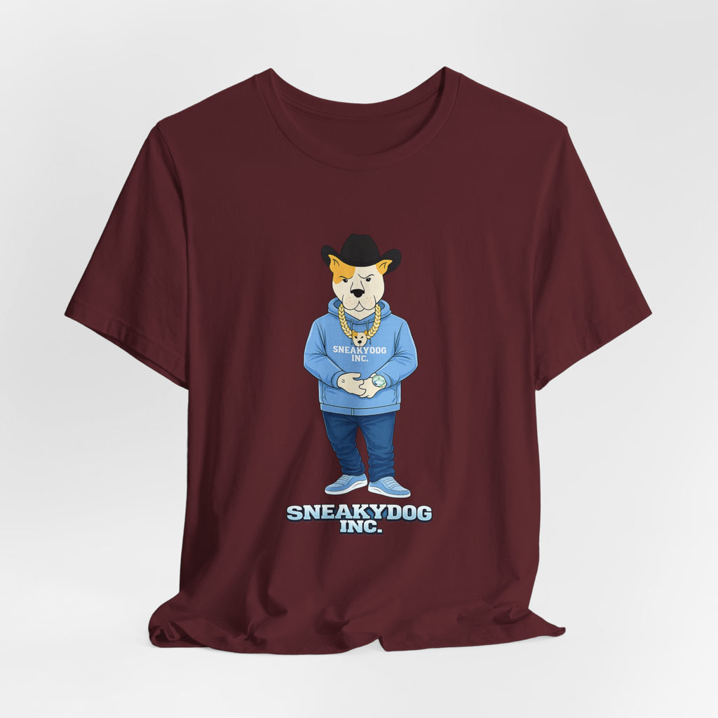 Sneakydog Inc. CB Cowboy Graphic — Vintage Short Sleeve T-Shirt