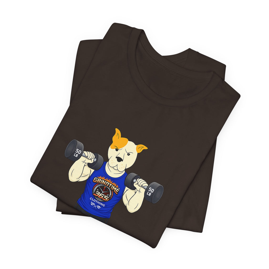 Sneakydog Inc. Workout Blue GT365 Graphic — Vintage Short Sleeve T-Shirt