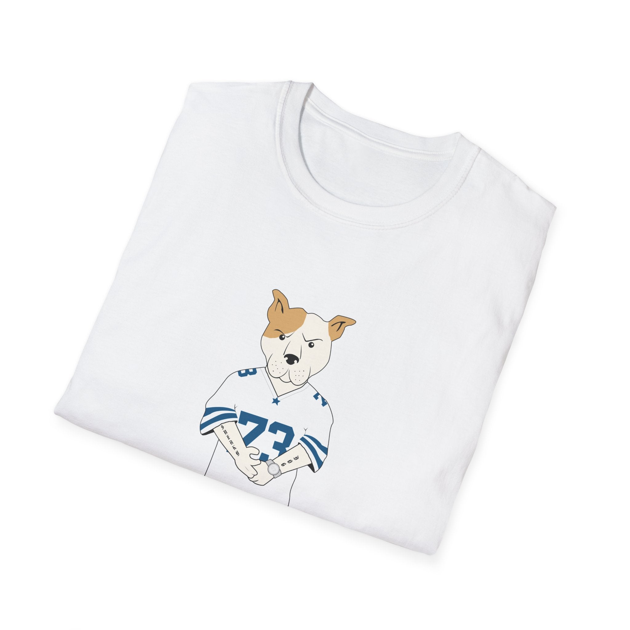Sneakydog Inc. Football Jersey Graphic T Shirt