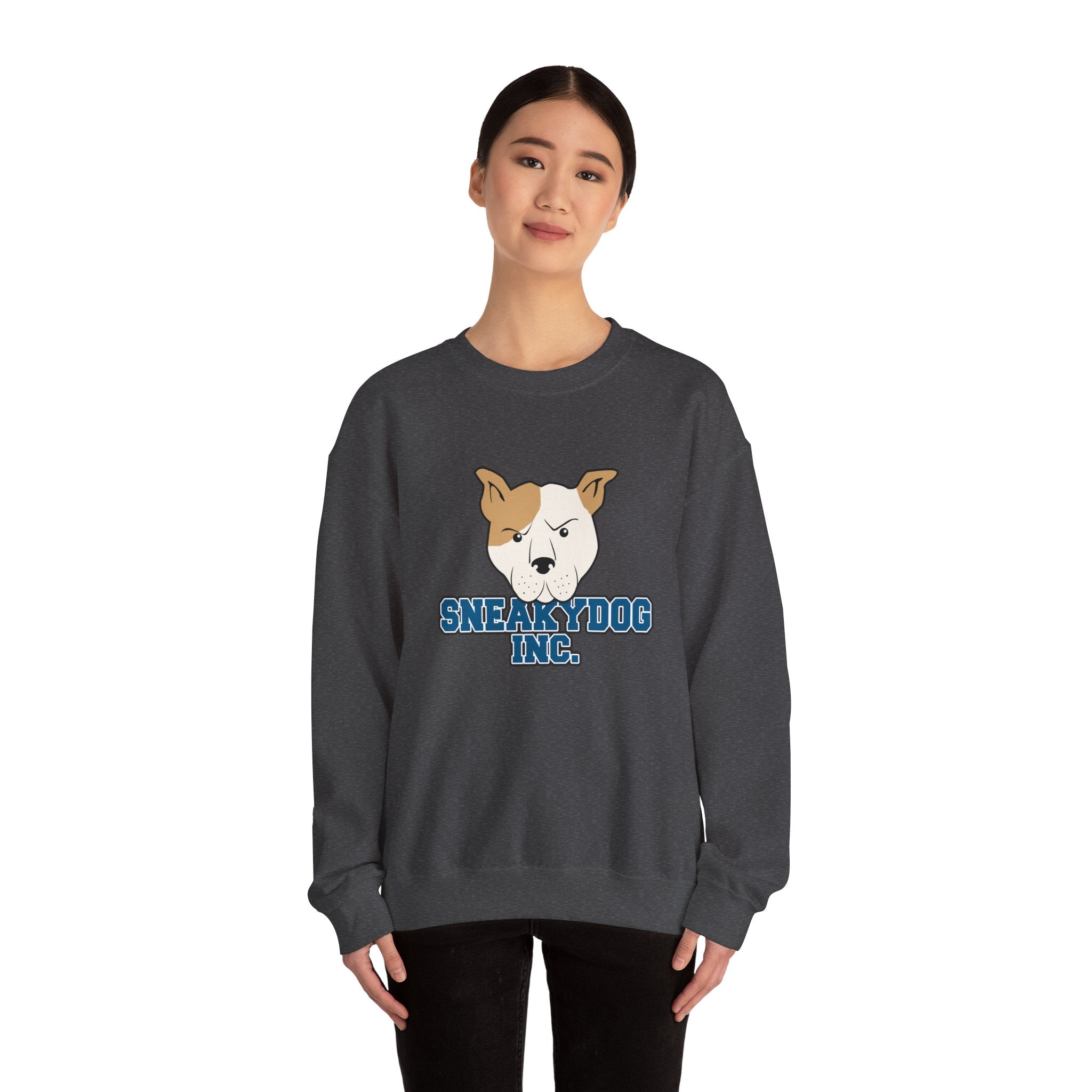 Sneakydog Inc. Main logo Crewneck Sweatshirt – Vintage Athletic Graphic