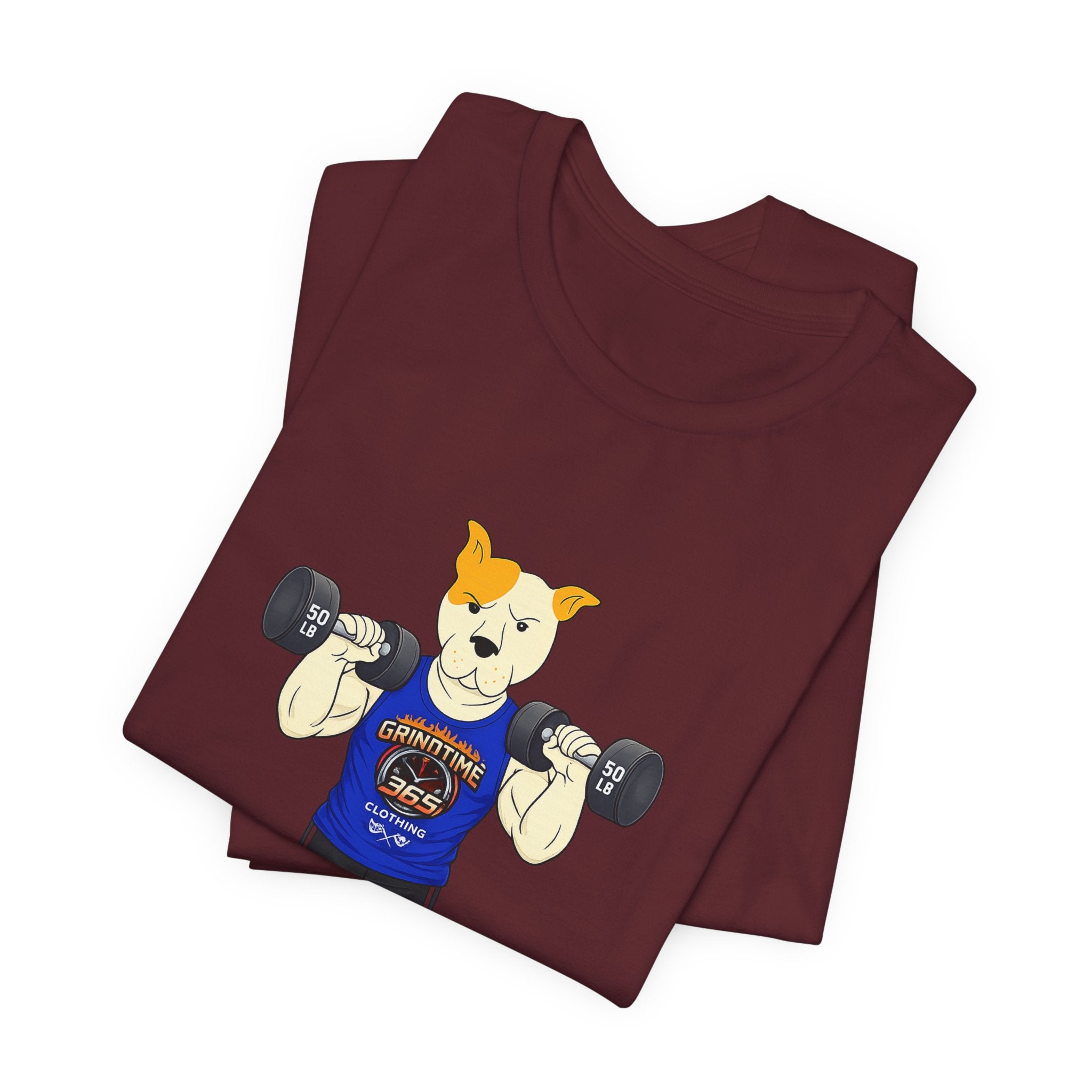 Sneakydog Inc. Workout Blue GT365 Graphic — Vintage Short Sleeve T-Shirt