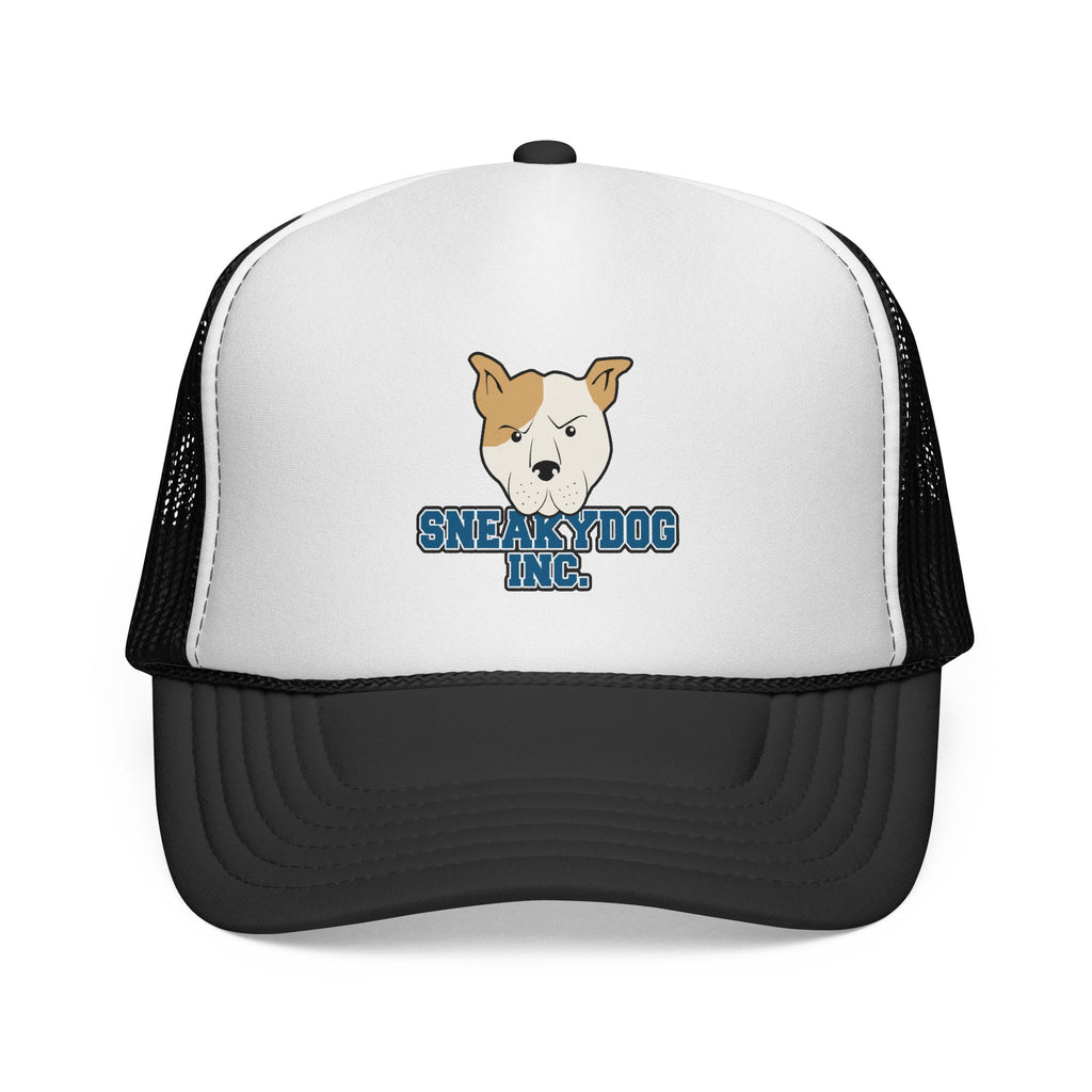 Sneakydog Inc. Trucker Cap — Retro Mesh Hat with Sneakydog Logo