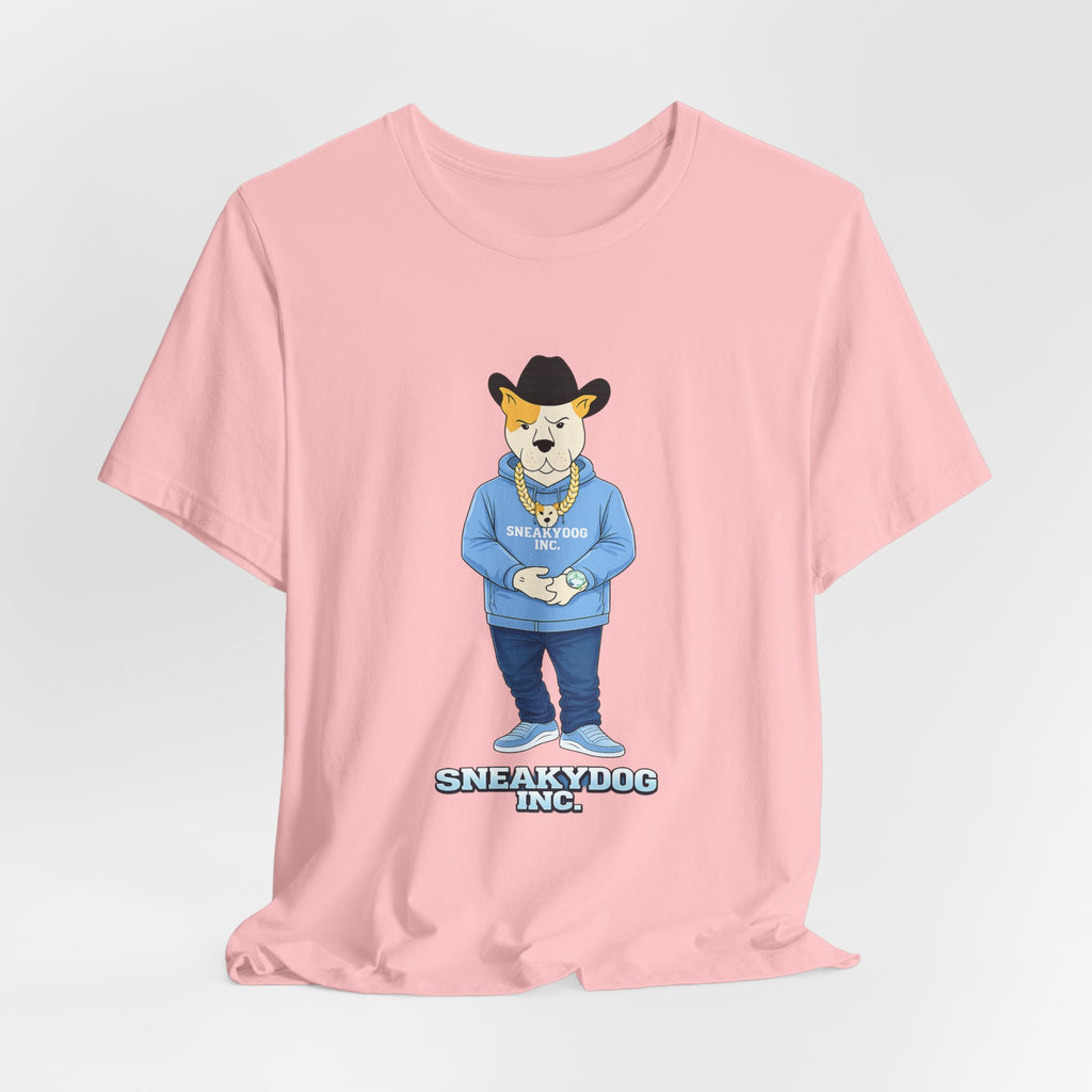 Sneakydog Inc. CB Cowboy Graphic — Vintage Short Sleeve T-Shirt