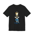 Sneakydog Inc. Cowboy Black Graphic — Vintage Short Sleeve T-Shirt