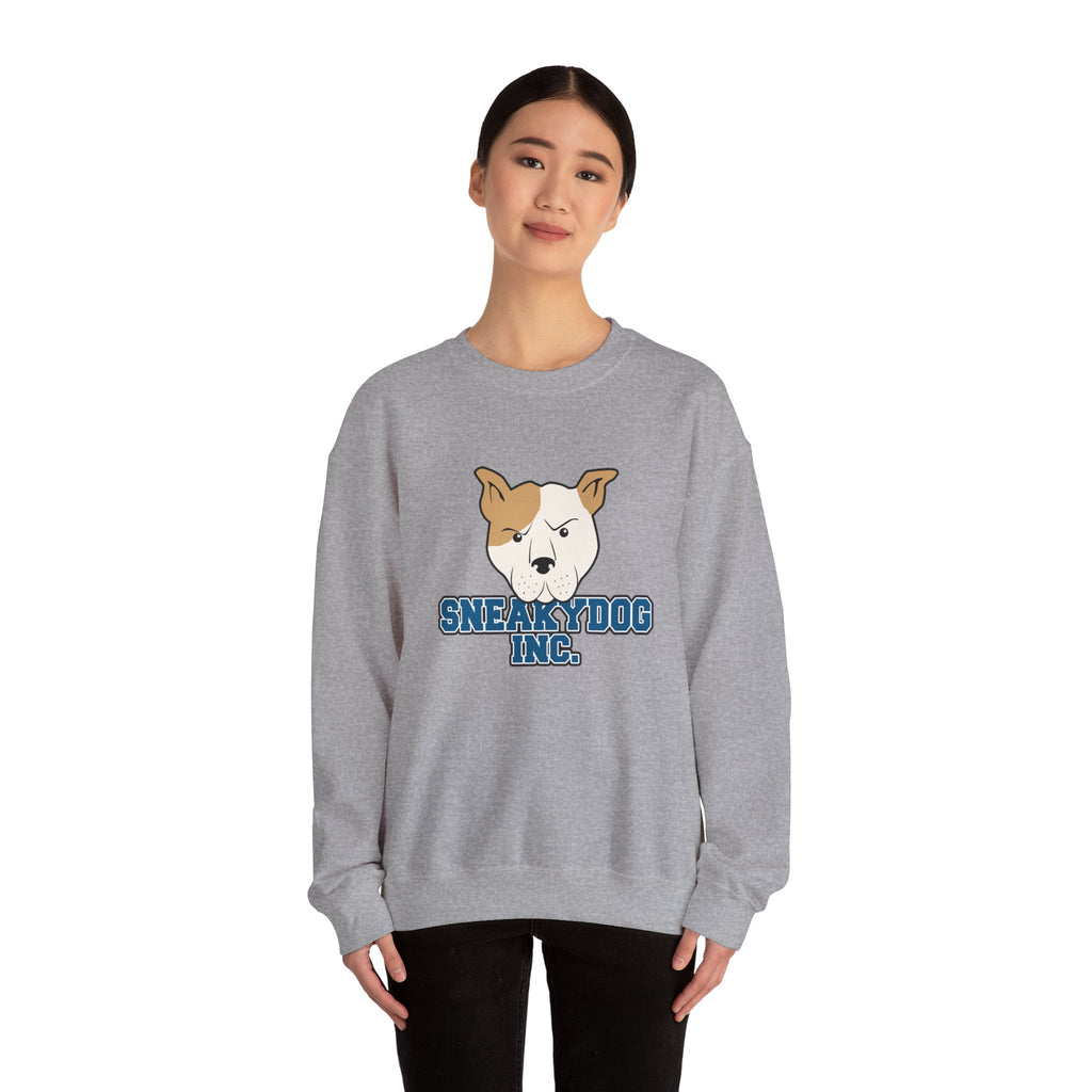 Sneakydog Inc. Main logo Crewneck Sweatshirt – Vintage Athletic Graphic