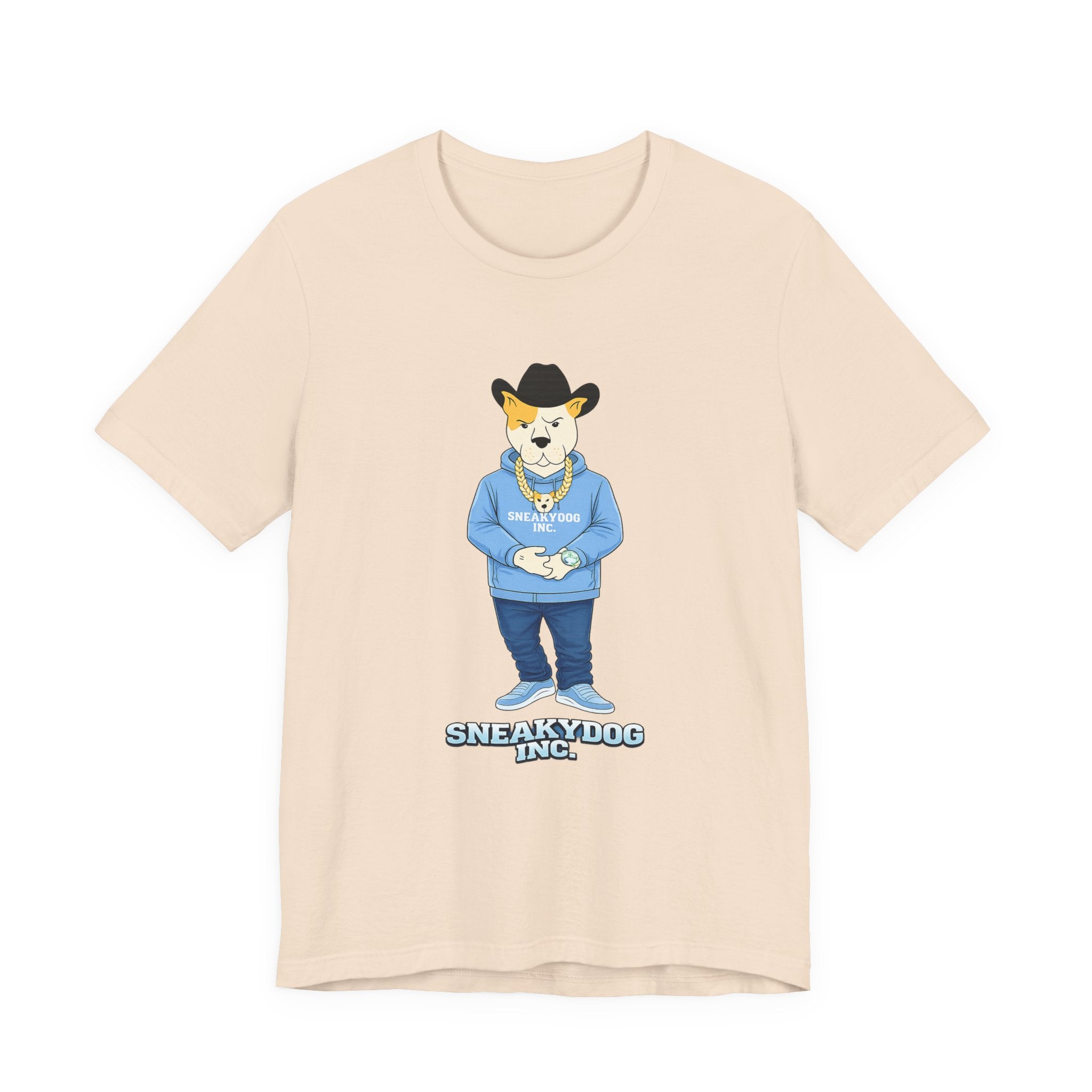 Sneakydog Inc. CB Cowboy Graphic — Vintage Short Sleeve T-Shirt