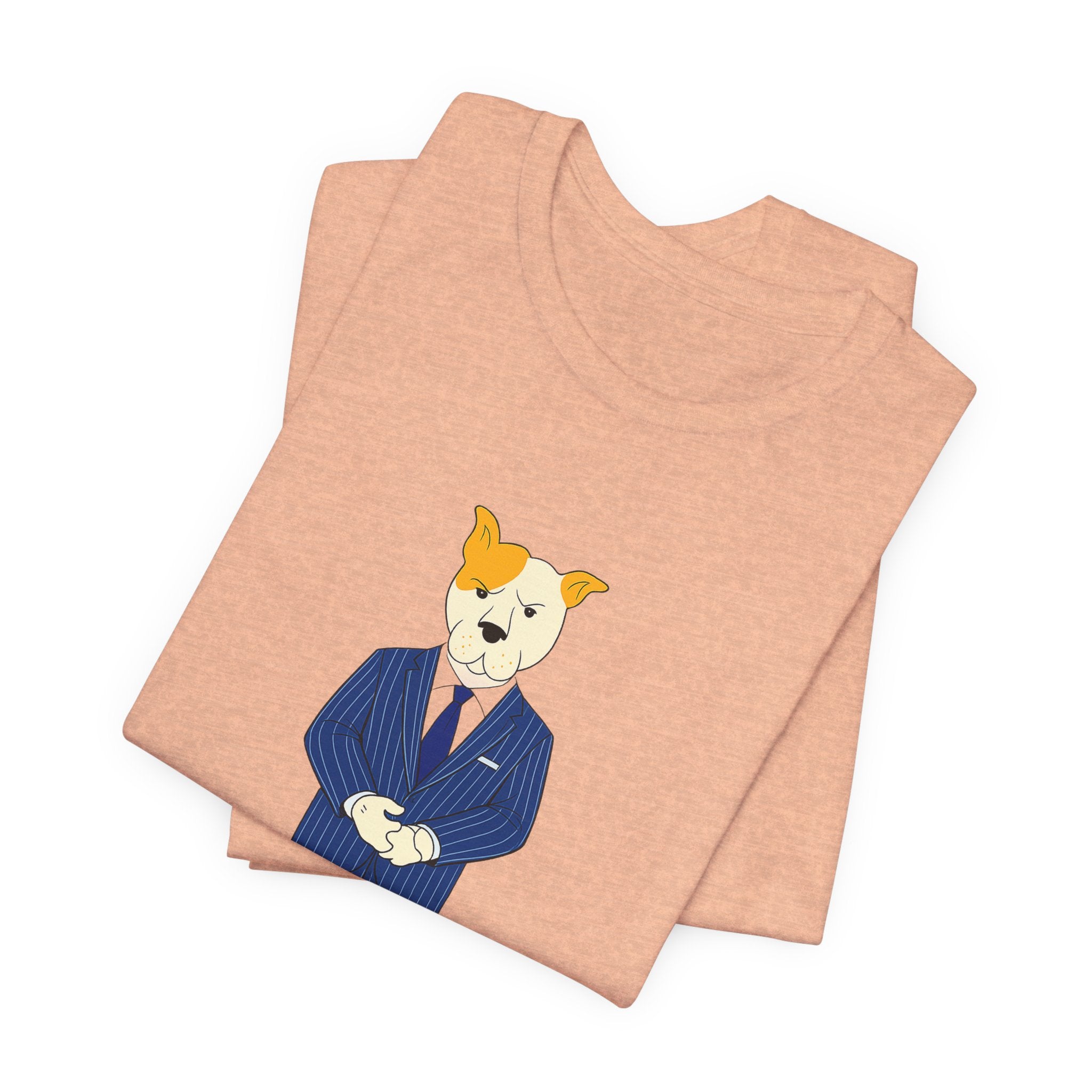Sneakydog Inc. CEO Suit Graphic — Vintage Short Sleeve T-Shirt