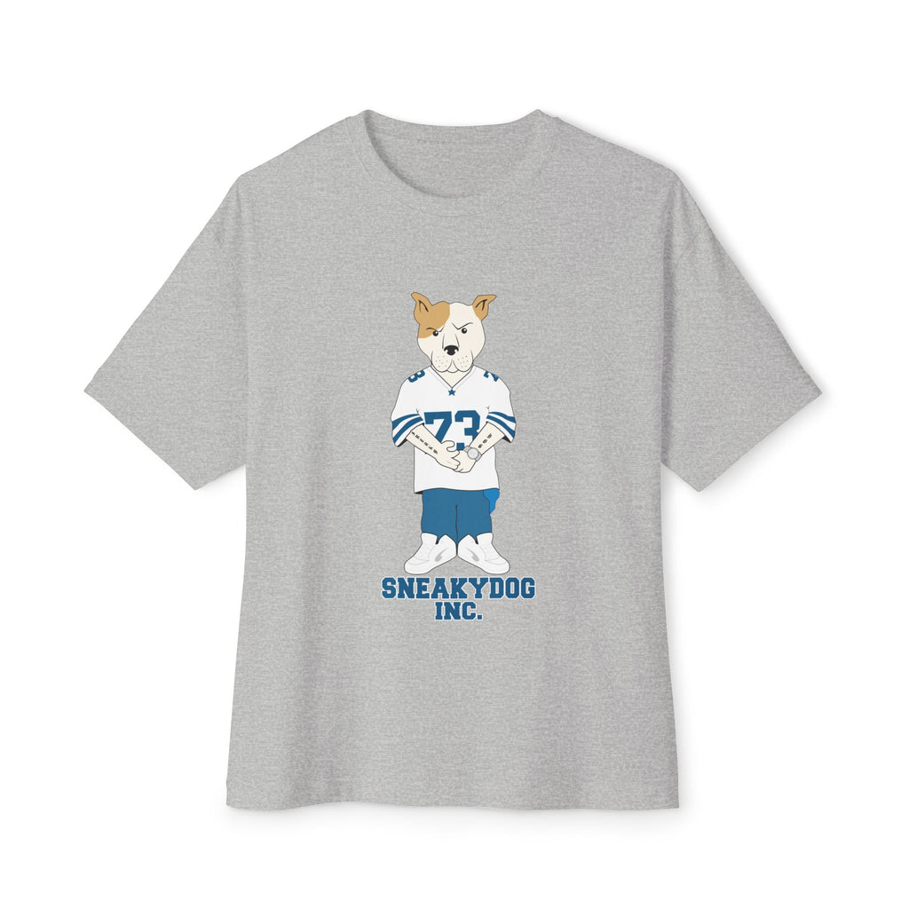 Sneakydog Inc. Football Jersey Graphic — Oversized Boxy Premium T-Shirt