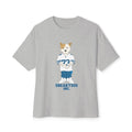 Sneakydog Inc. Football Jersey Graphic — Oversized Boxy Premium T-Shirt