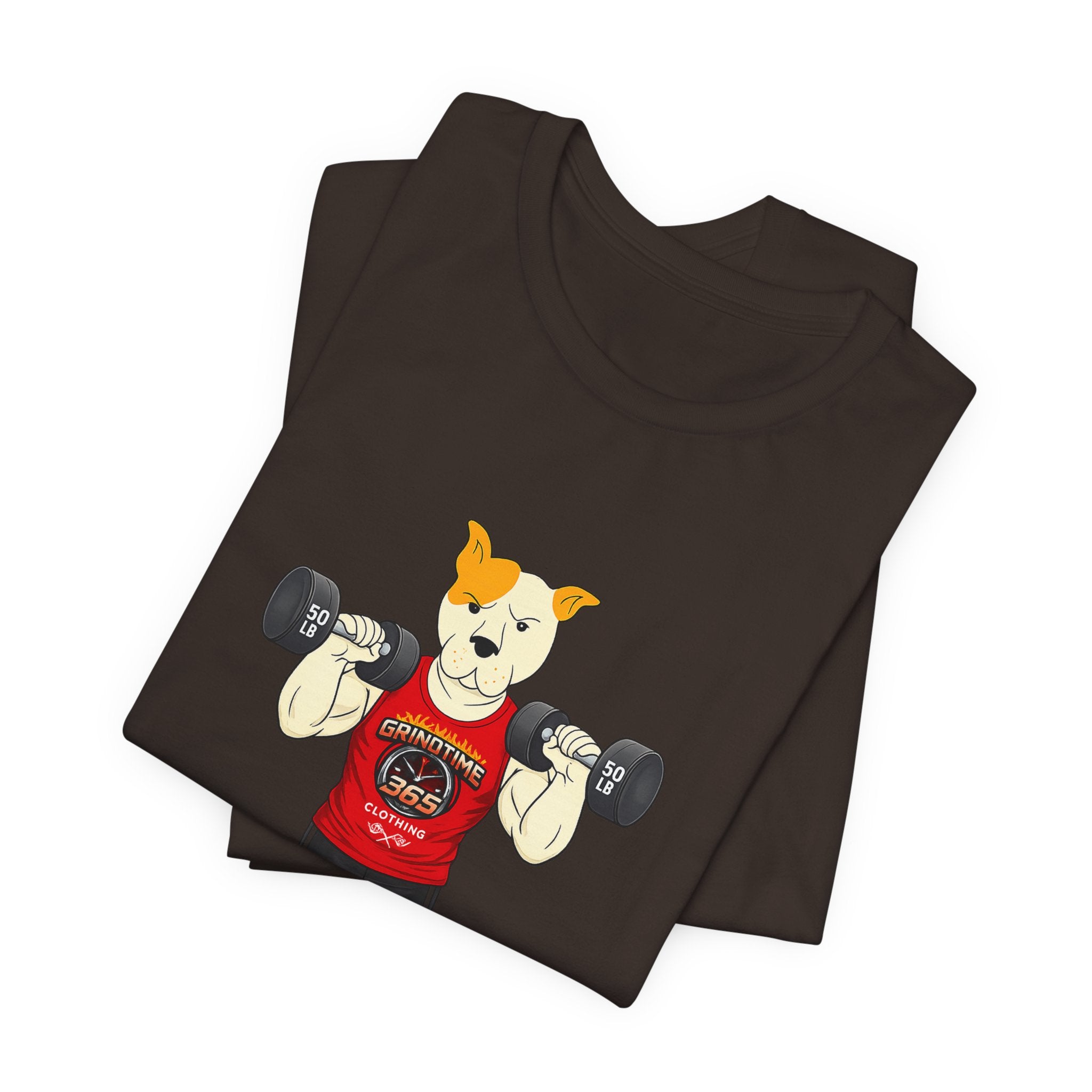 Sneakydog Inc. Workout Red GT365 Graphic — Vintage Short Sleeve T-Shirt