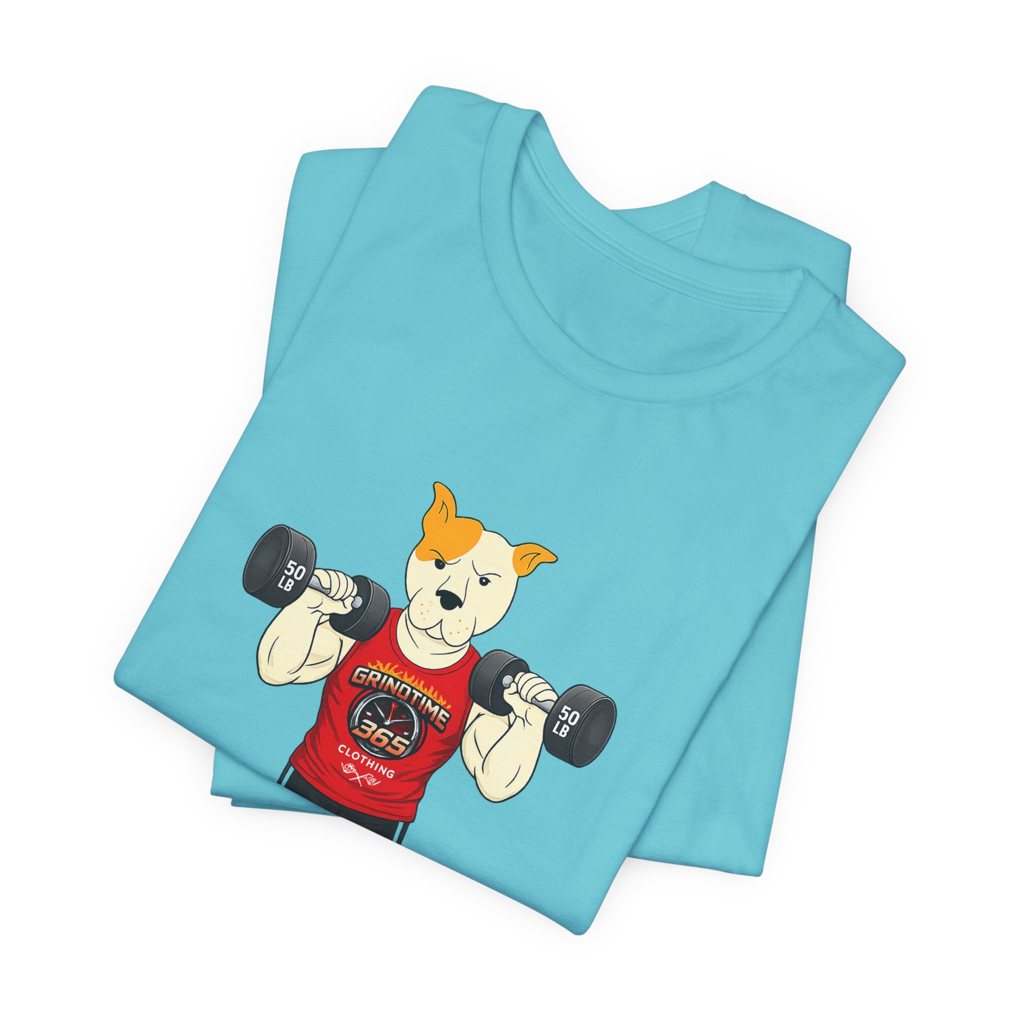 Sneakydog Inc. Workout Red GT365 Graphic — Vintage Short Sleeve T-Shirt