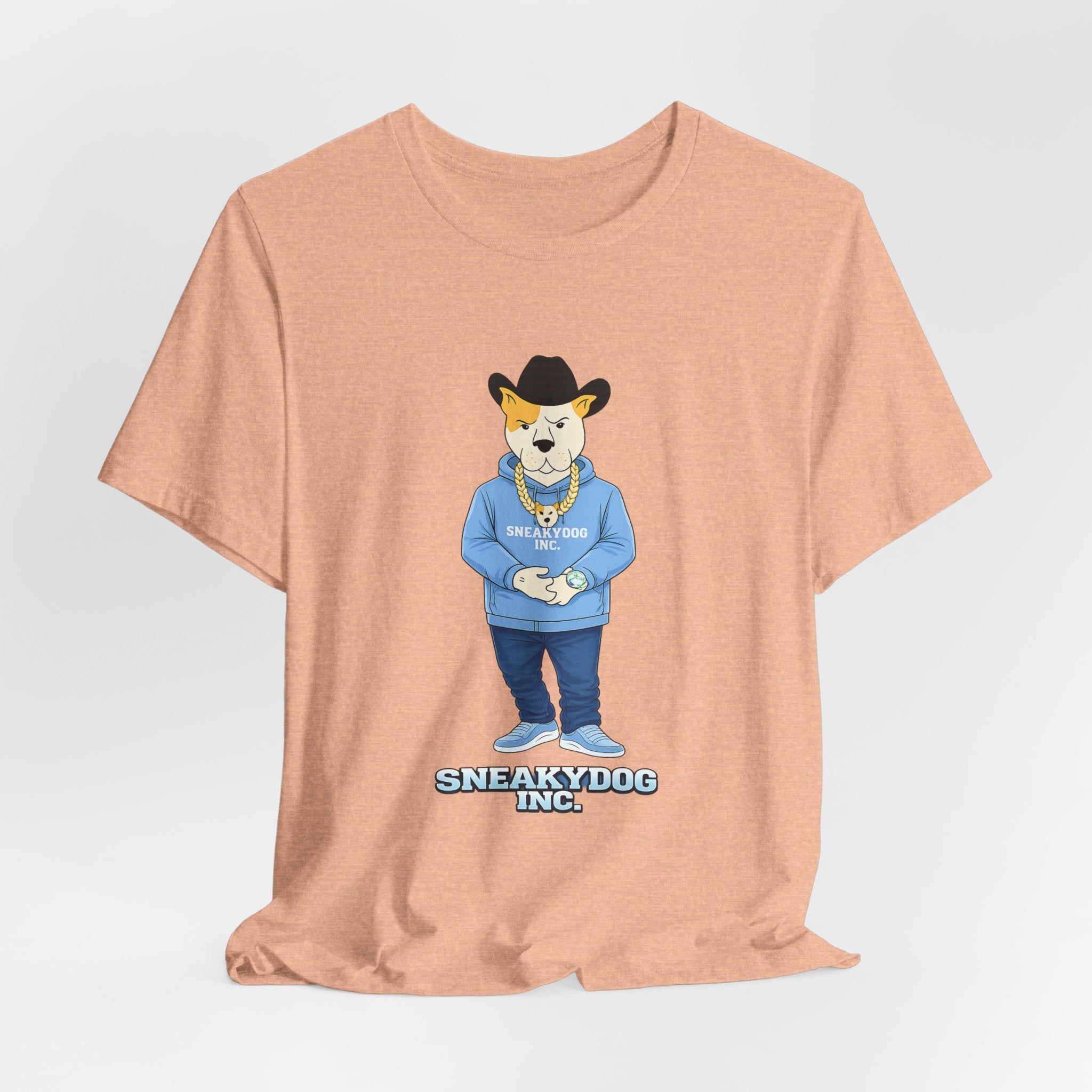 Sneakydog Inc. CB Cowboy Graphic — Vintage Short Sleeve T-Shirt