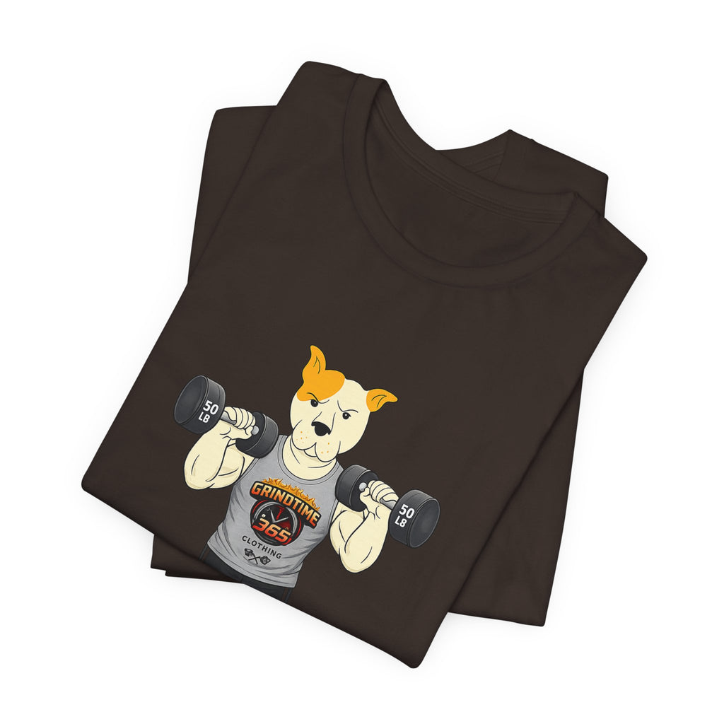 Sneakydog Inc. Workout Grey GT365 Graphic — Vintage Short Sleeve T-Shirt