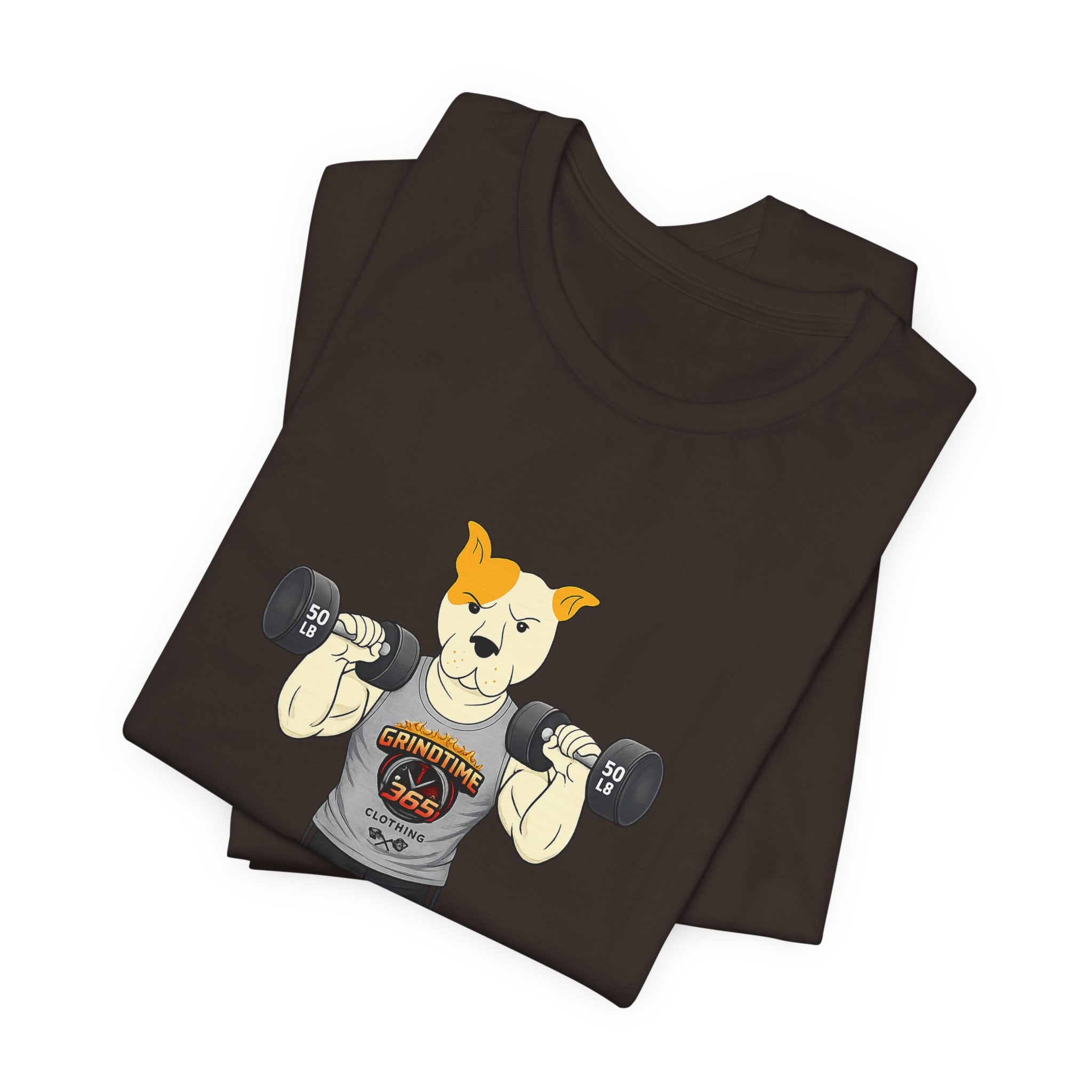 Sneakydog Inc. Workout Grey GT365 Graphic — Vintage Short Sleeve T-Shirt