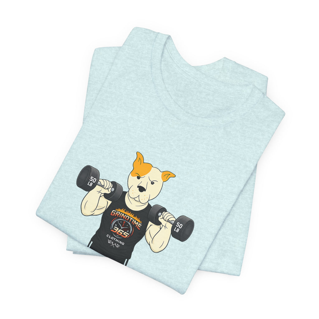 Sneakydog Inc. Workout Black GT365 Graphic — Vintage Short Sleeve T-Shirt