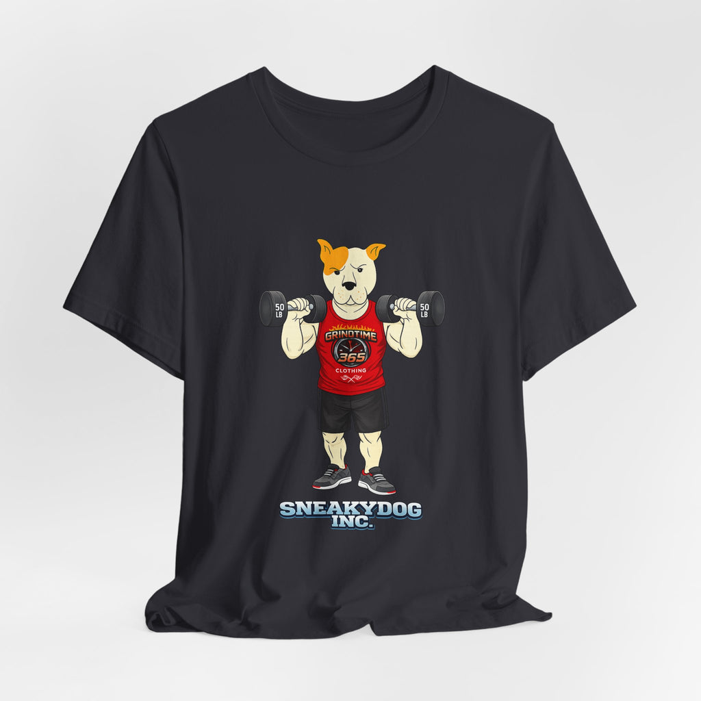 Sneakydog Inc. Workout Red GT365 Graphic — Vintage Short Sleeve T-Shirt