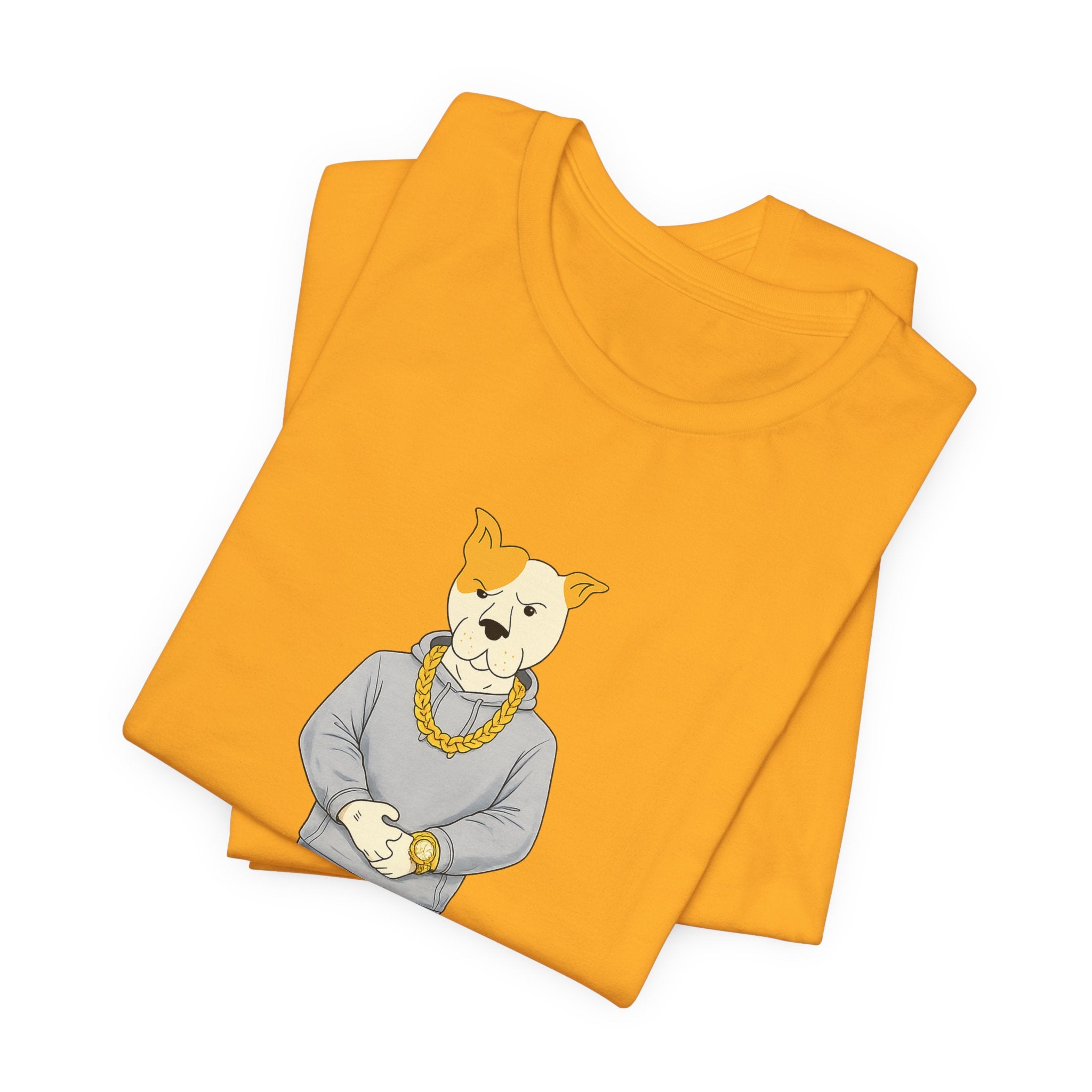 Sneakydog Inc. Grey Hoodie — Vintage Short Sleeve T-Shirt