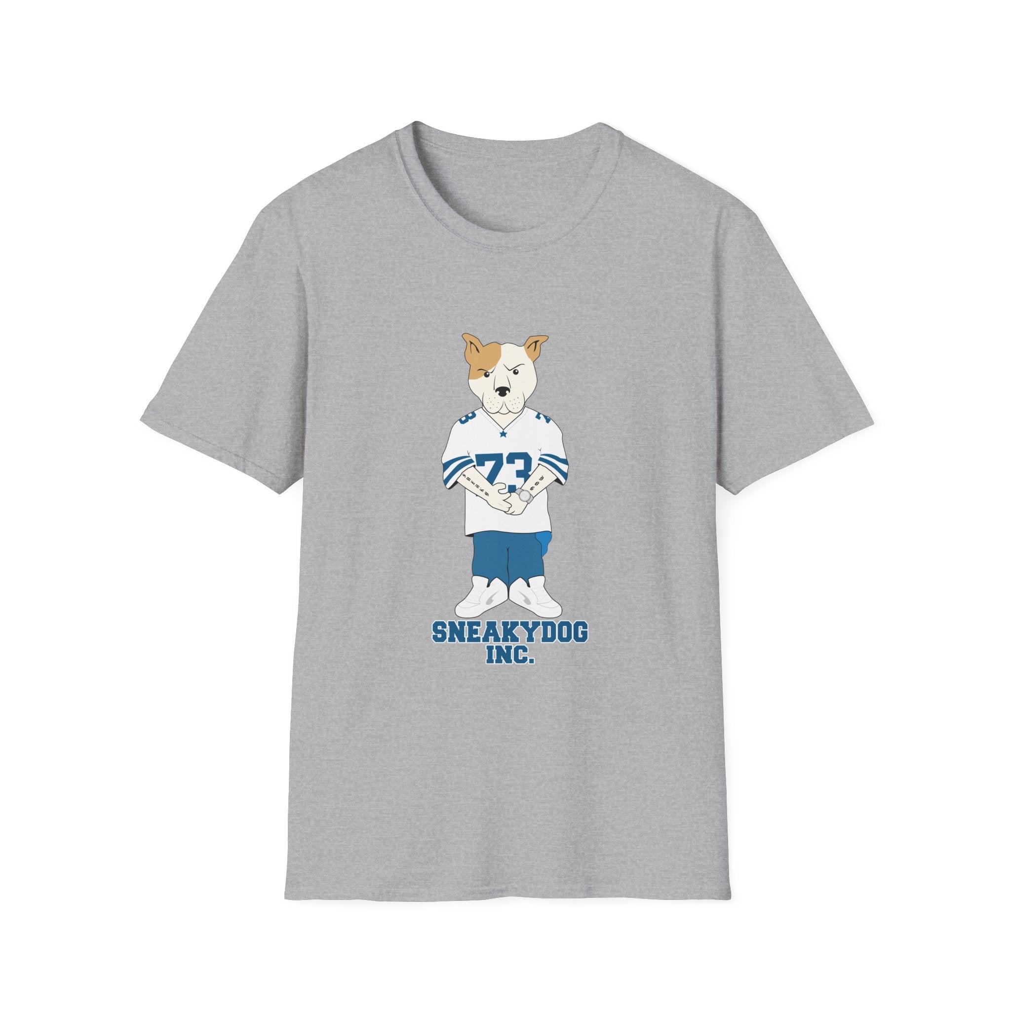 Sneakydog Inc. Football Jersey Graphic T Shirt