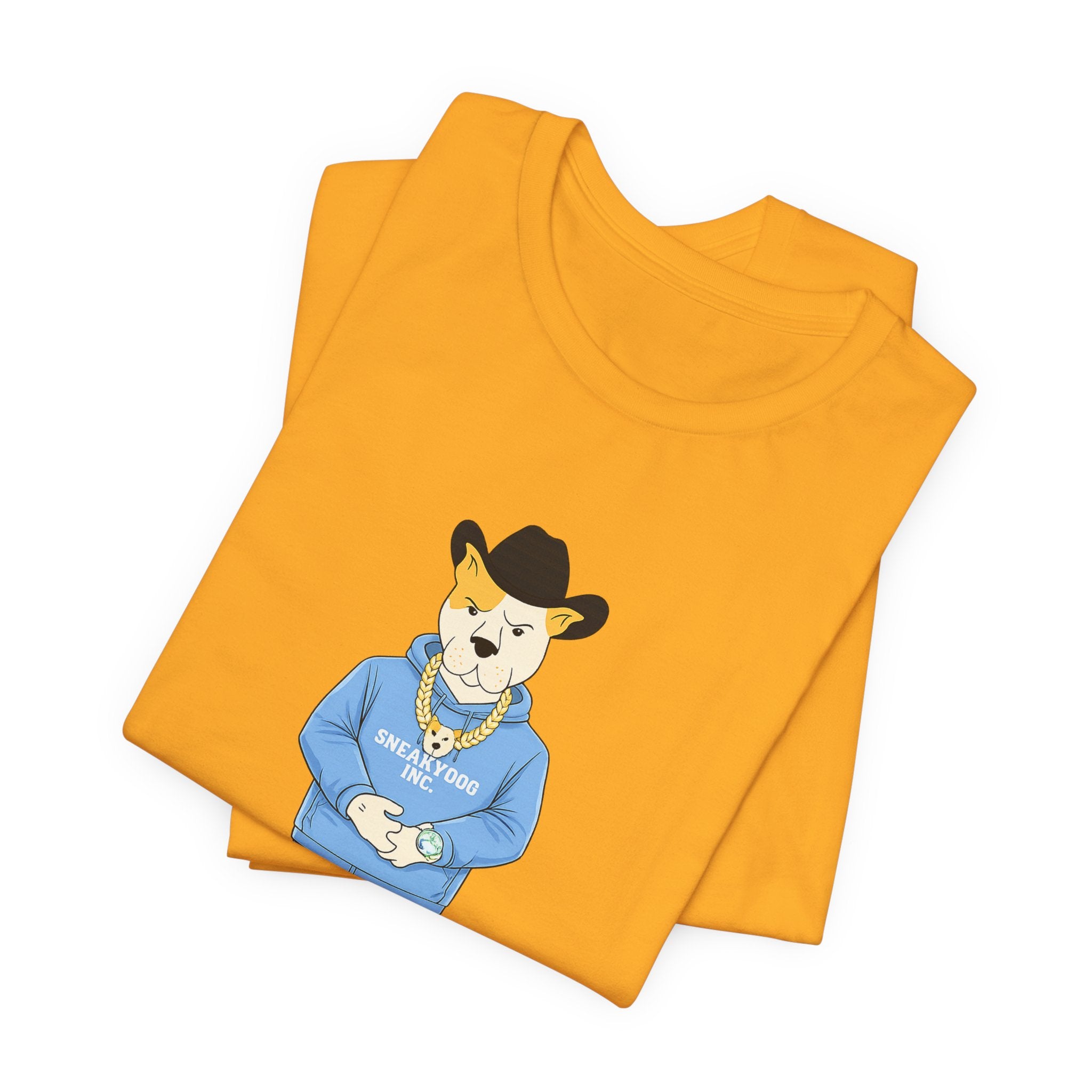 Sneakydog Inc. CB Cowboy Graphic — Vintage Short Sleeve T-Shirt