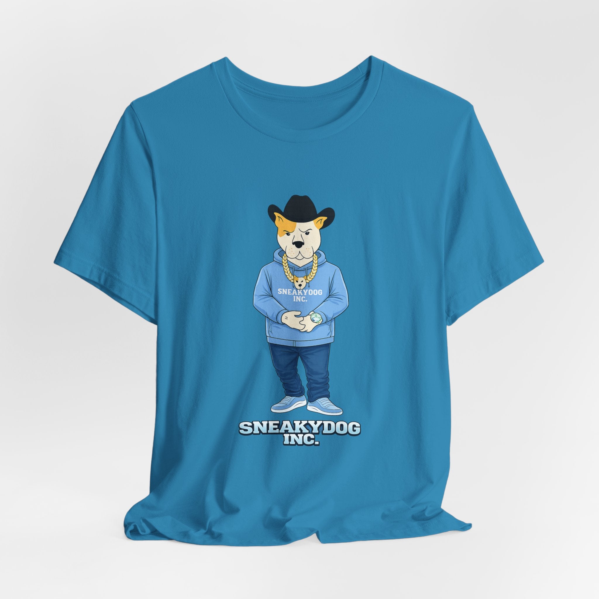 Sneakydog Inc. CB Cowboy Graphic — Vintage Short Sleeve T-Shirt