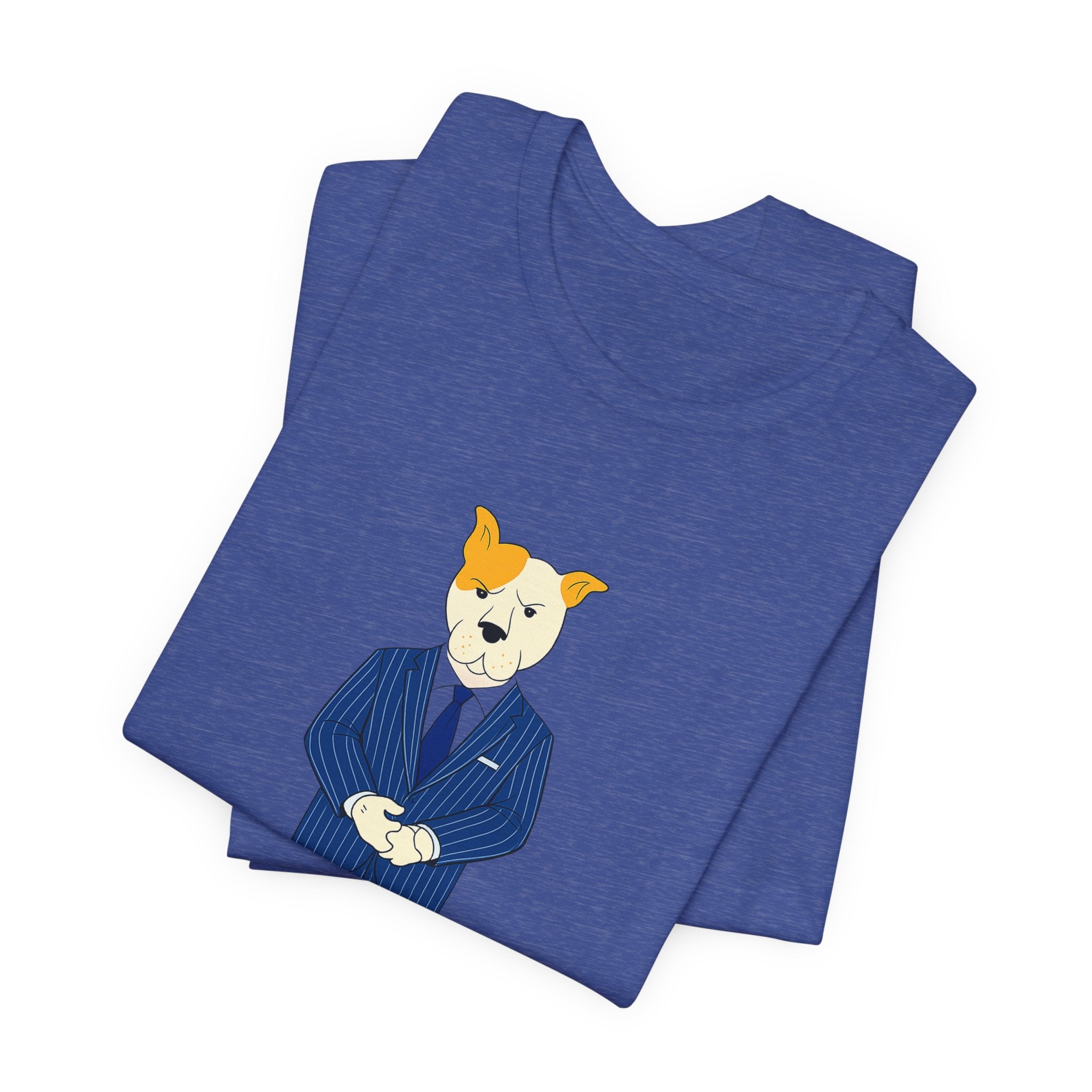 Sneakydog Inc. CEO Suit Graphic — Vintage Short Sleeve T-Shirt