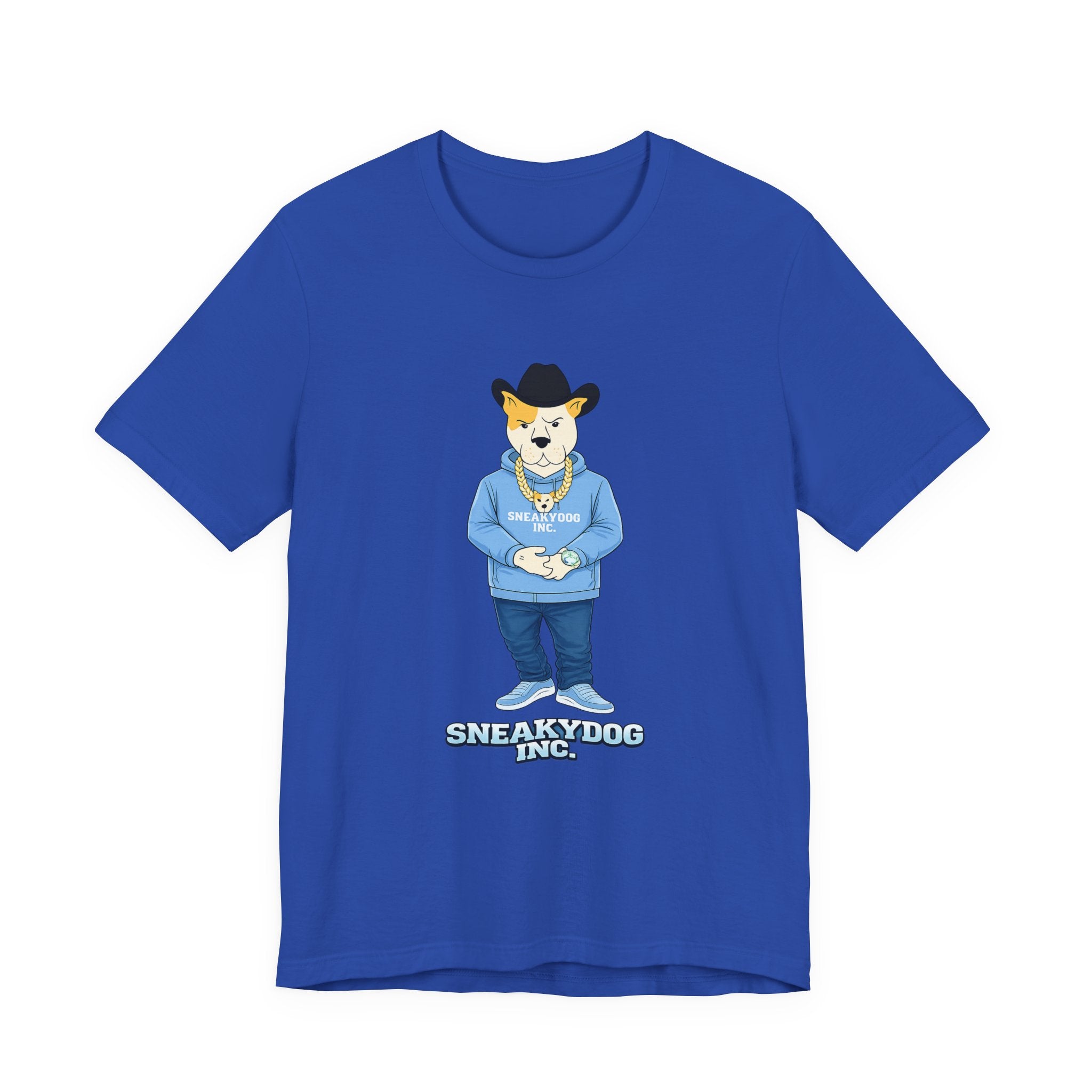 Sneakydog Inc. CB Cowboy Graphic — Vintage Short Sleeve T-Shirt