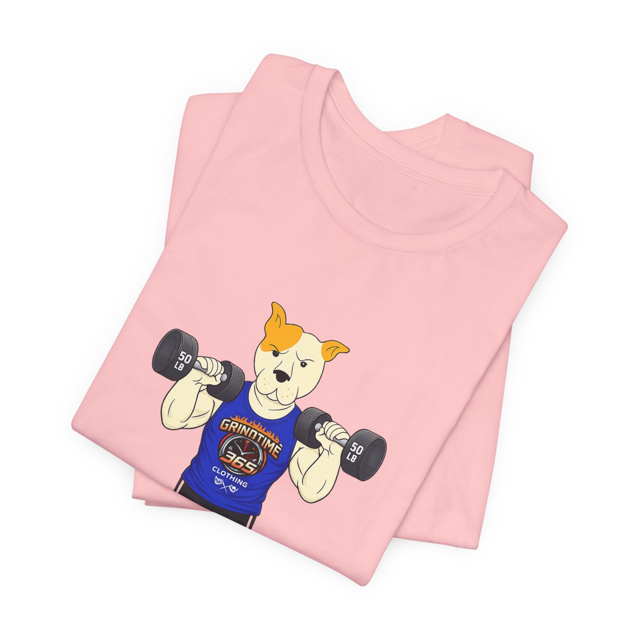 Sneakydog Inc. Workout Blue GT365 Graphic — Vintage Short Sleeve T-Shirt