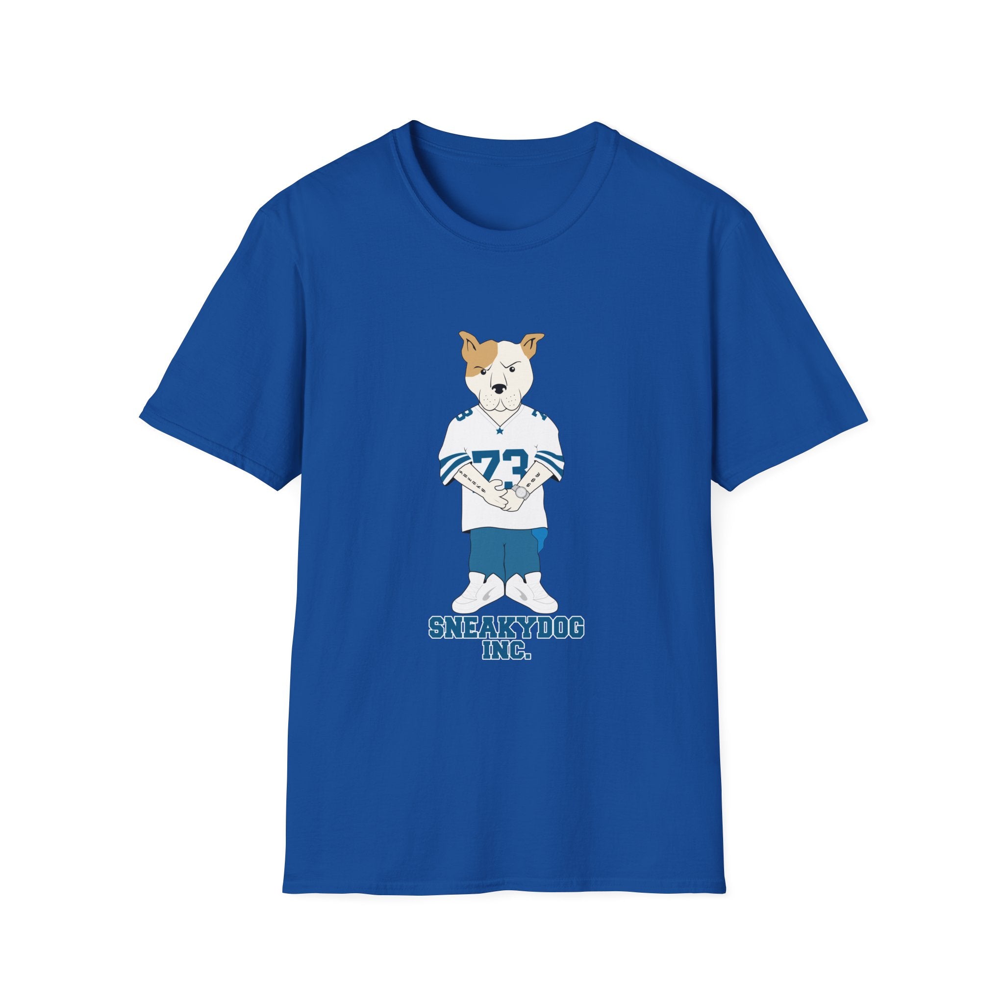 Sneakydog Inc. Football Jersey Graphic T Shirt