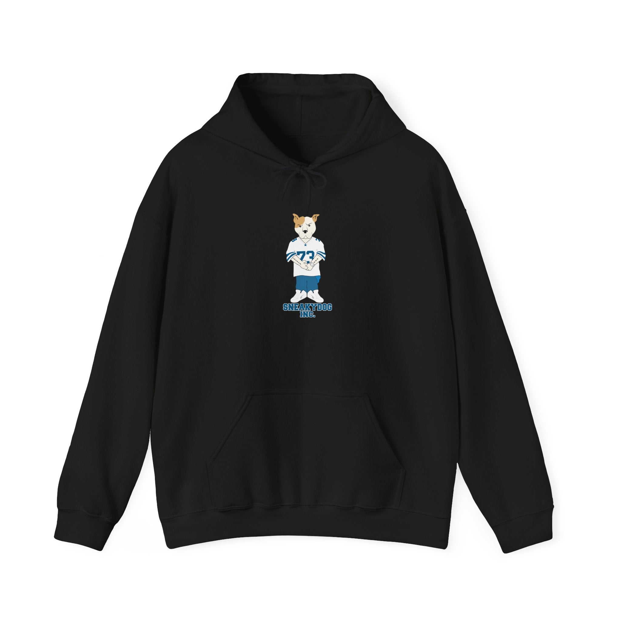 Sneakydog Inc. Football Jersey Graphic - Corgi Crew Hoodie