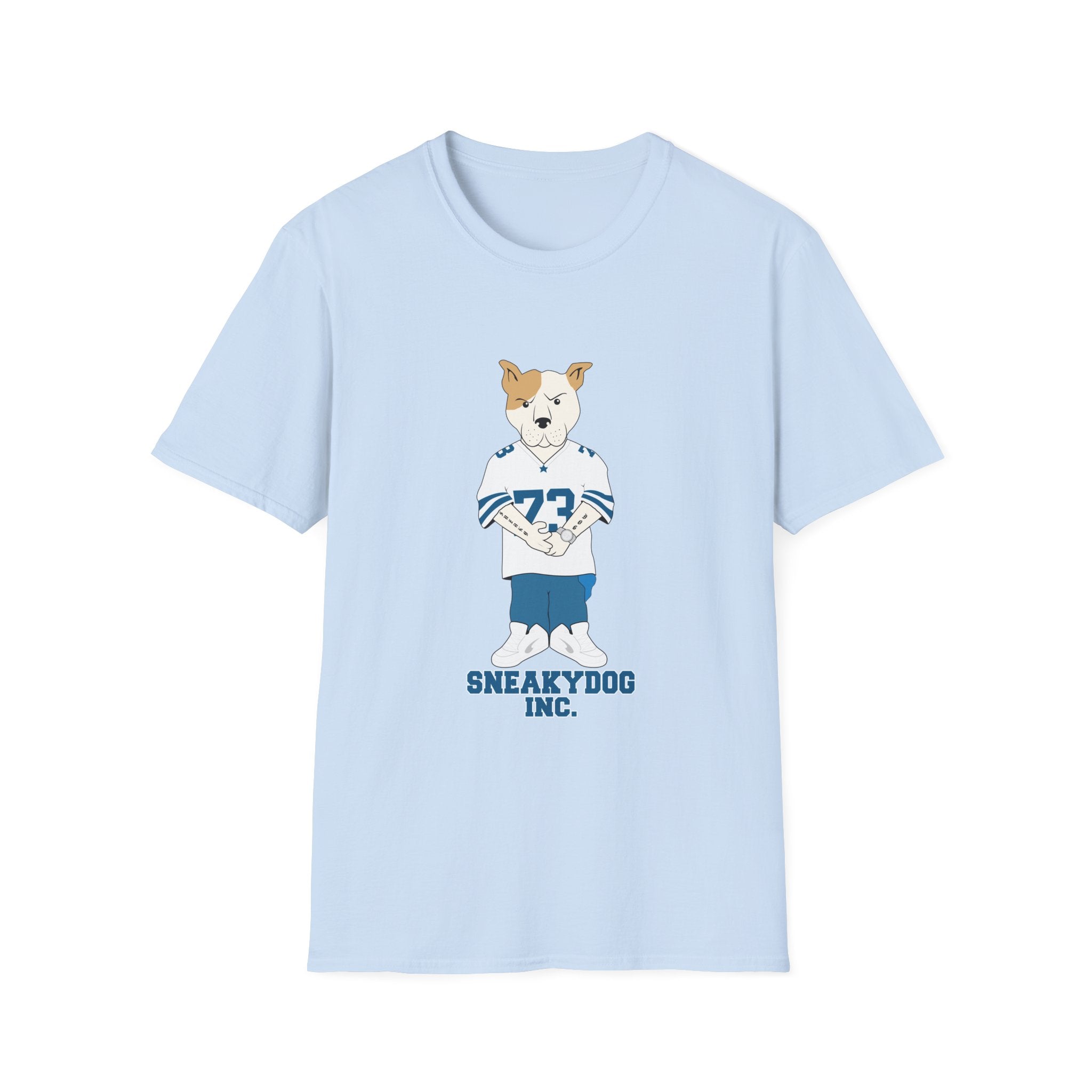 Sneakydog Inc. Football Jersey Graphic T Shirt