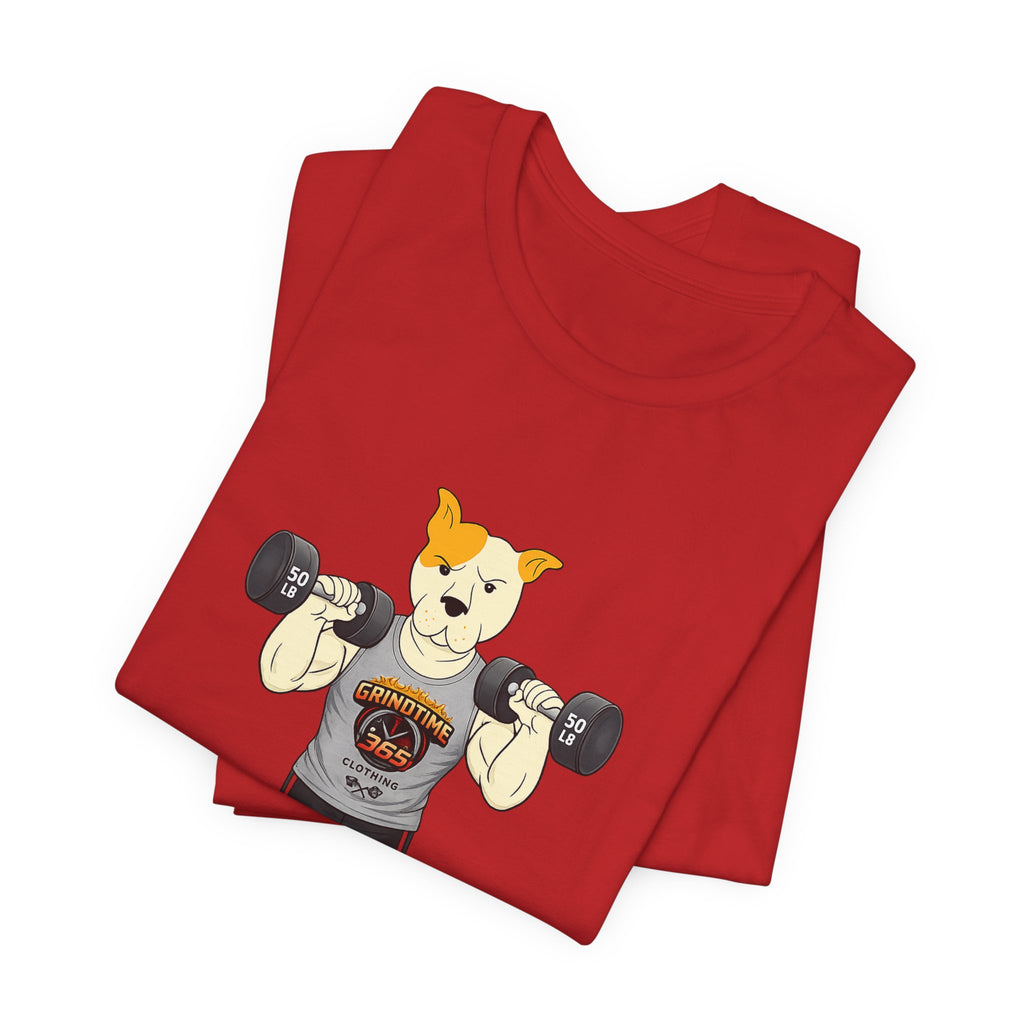 Sneakydog Inc. Workout Grey GT365 Graphic — Vintage Short Sleeve T-Shirt