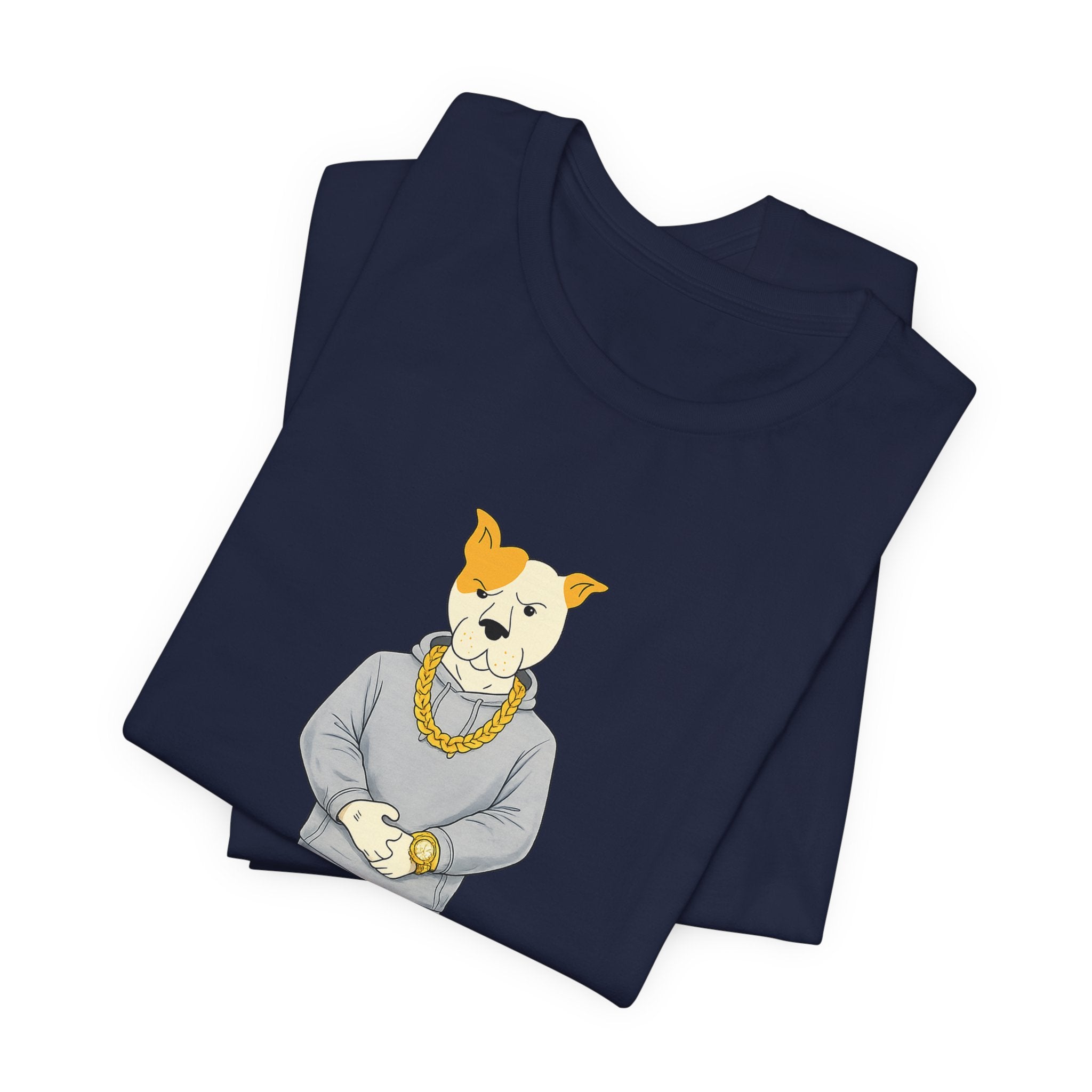 Sneakydog Inc. Grey Hoodie — Vintage Short Sleeve T-Shirt