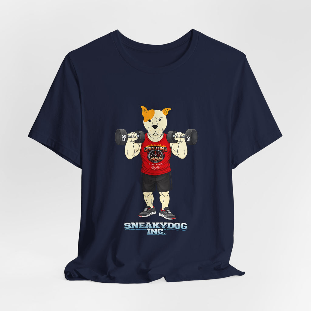 Sneakydog Inc. Workout Red GT365 Graphic — Vintage Short Sleeve T-Shirt