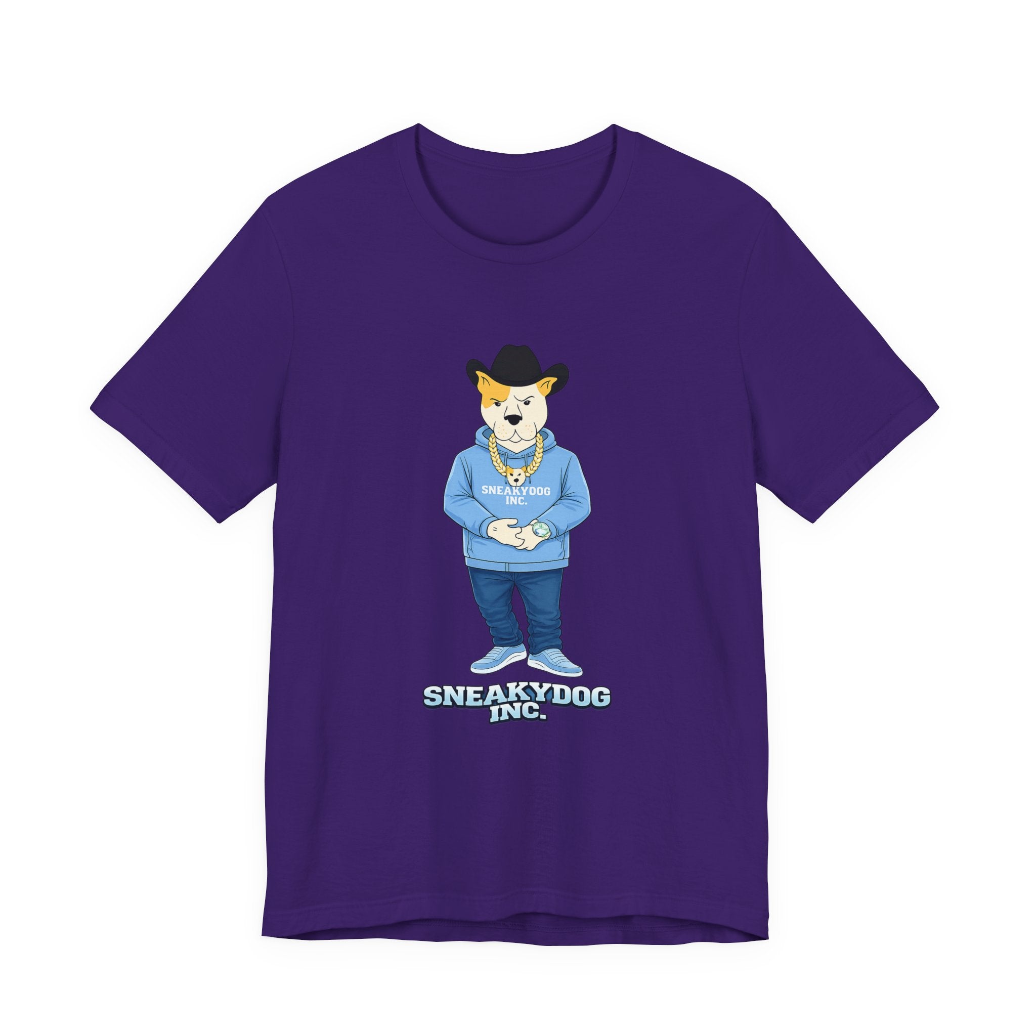 Sneakydog Inc. CB Cowboy Graphic — Vintage Short Sleeve T-Shirt