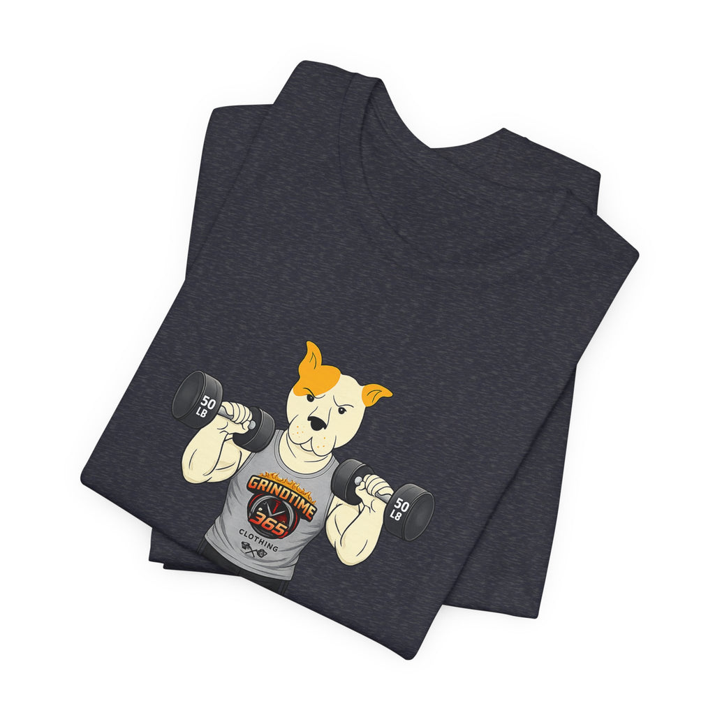 Sneakydog Inc. Workout Grey GT365 Graphic — Vintage Short Sleeve T-Shirt