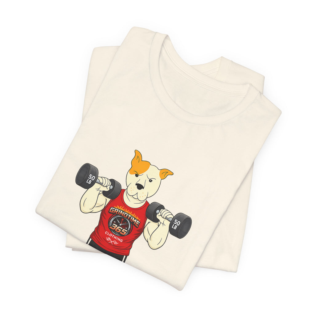 Sneakydog Inc. Workout Red GT365 Graphic — Vintage Short Sleeve T-Shirt