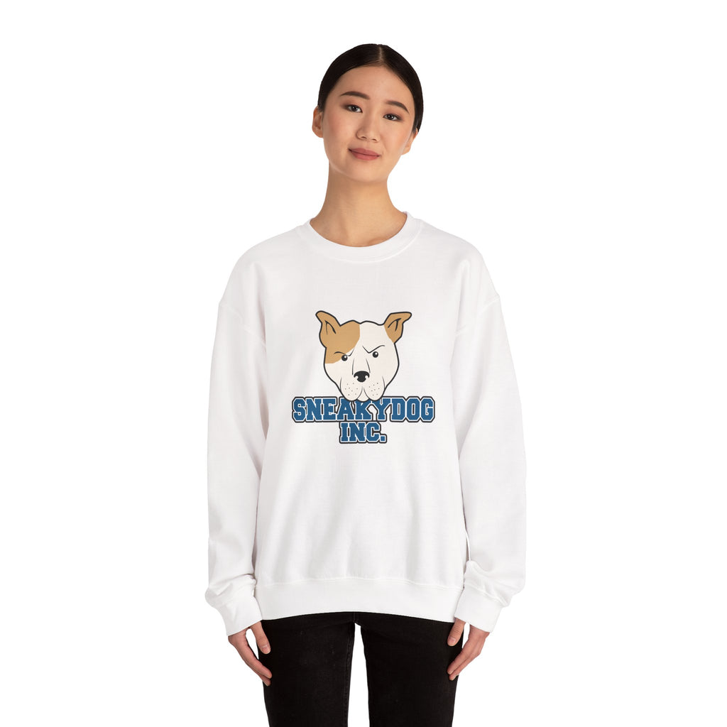 Sneakydog Inc. Main logo Crewneck Sweatshirt – Vintage Athletic Graphic