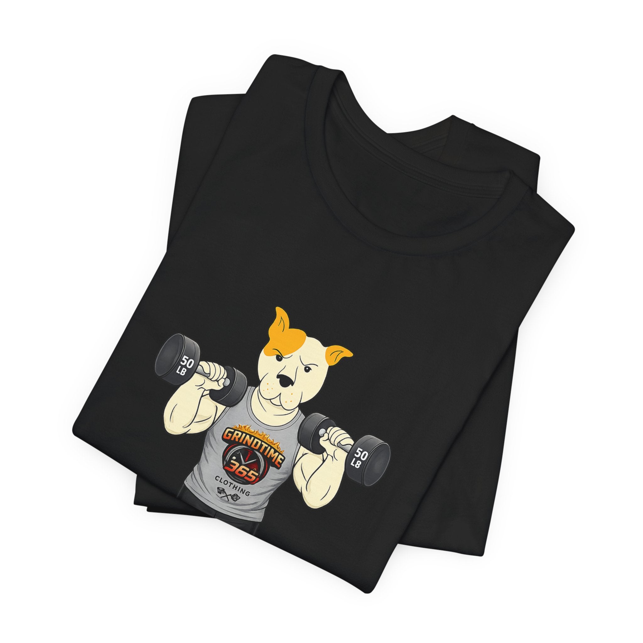 Sneakydog Inc. Workout Grey GT365 Graphic — Vintage Short Sleeve T-Shirt