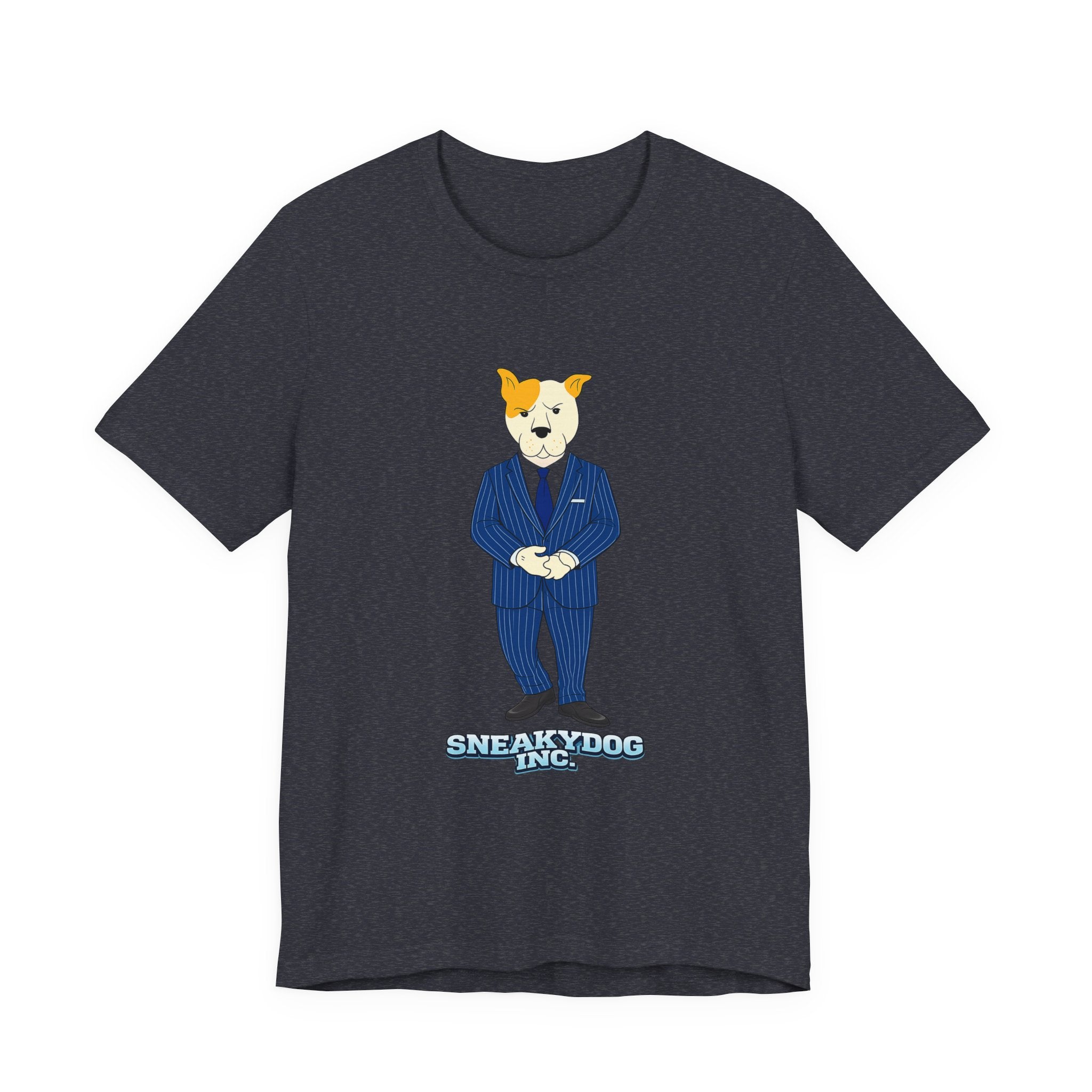 Sneakydog Inc. CEO Suit Graphic — Vintage Short Sleeve T-Shirt