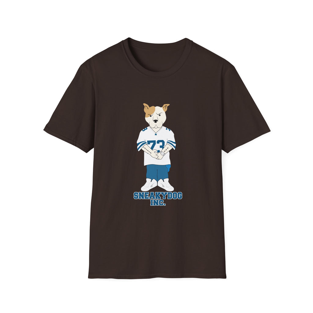Sneakydog Inc. Football Jersey Graphic T Shirt