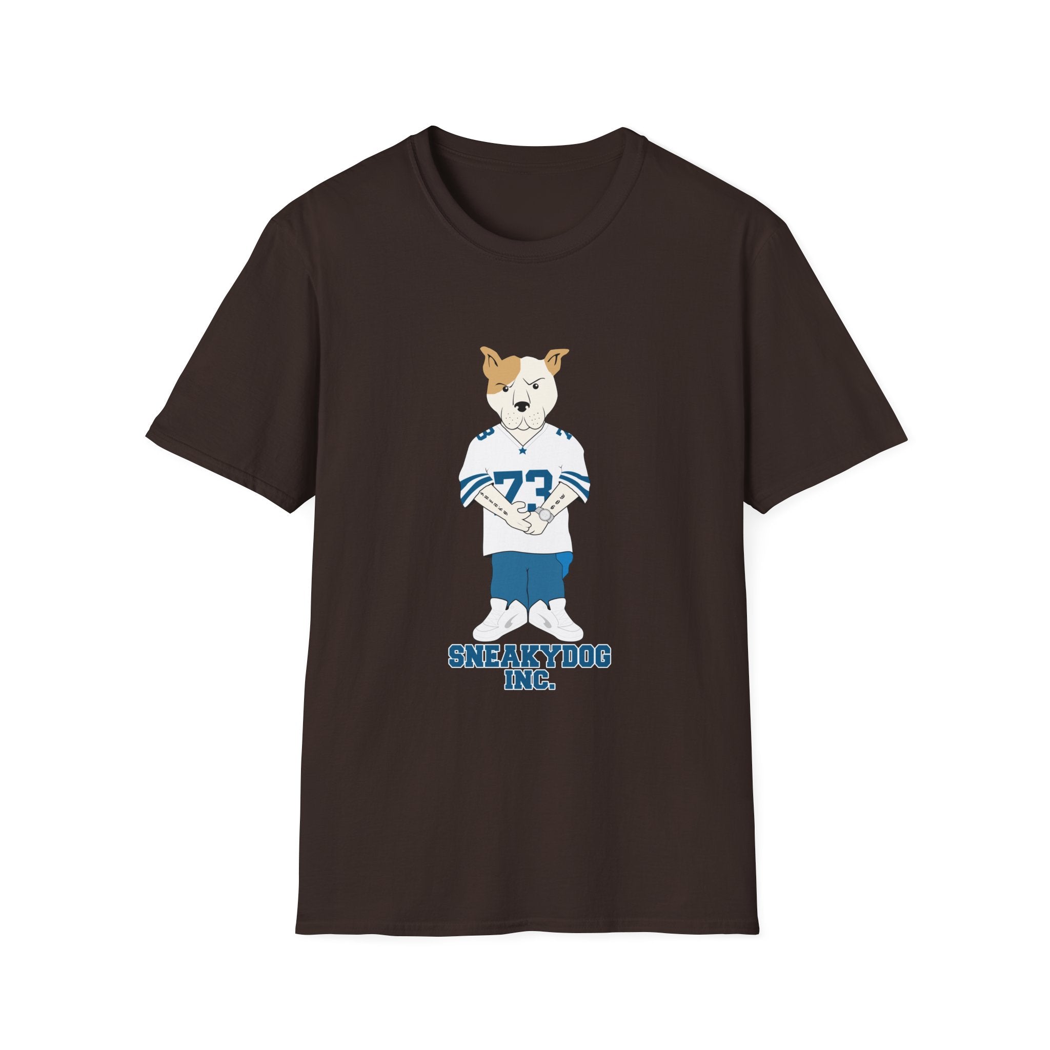 Sneakydog Inc. Football Jersey Graphic T Shirt