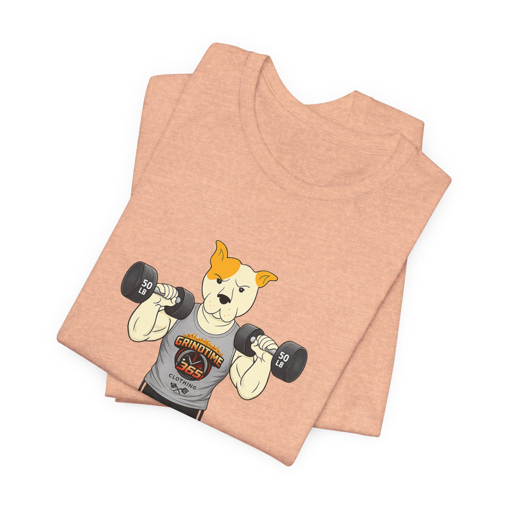 Sneakydog Inc. Workout Grey GT365 Graphic — Vintage Short Sleeve T-Shirt
