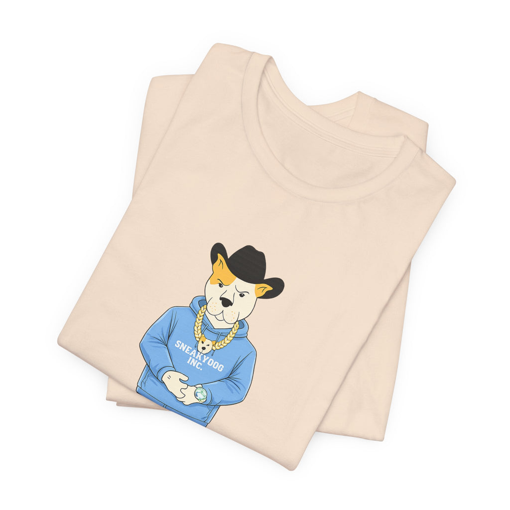 Sneakydog Inc. CB Cowboy Graphic — Vintage Short Sleeve T-Shirt