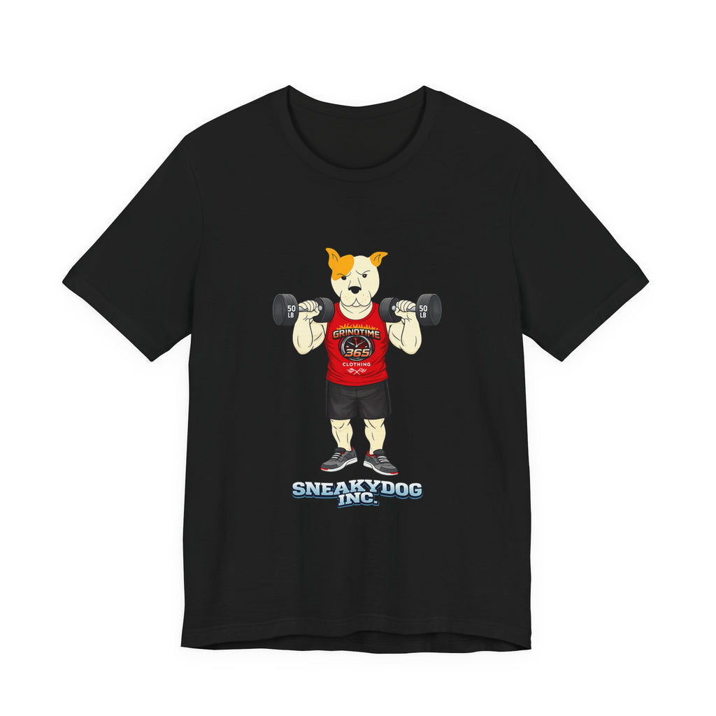 Sneakydog Inc. Workout Red GT365 Graphic — Vintage Short Sleeve T-Shirt
