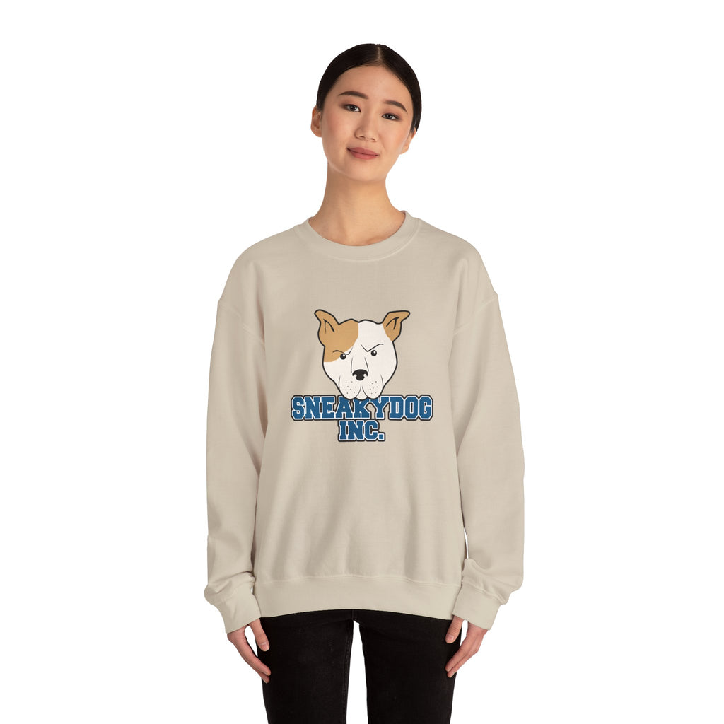 Sneakydog Inc. Main logo Crewneck Sweatshirt – Vintage Athletic Graphic