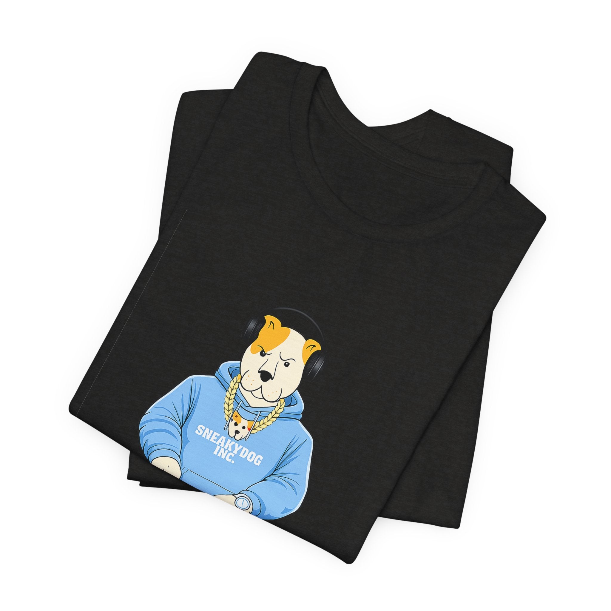 Sneakydog Inc. DJ Graphic — Vintage Short Sleeve T-Shirt