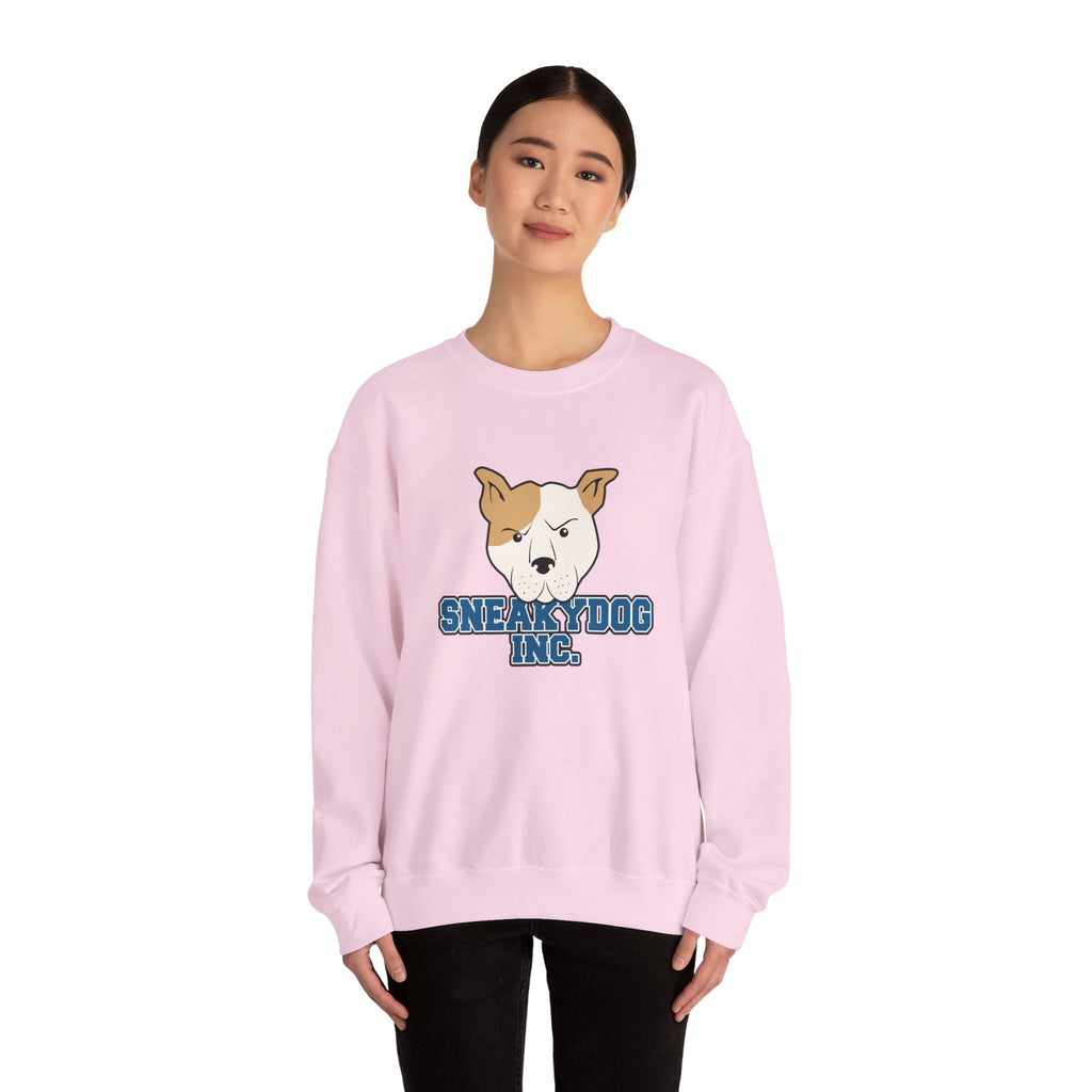 Sneakydog Inc. Main logo Crewneck Sweatshirt – Vintage Athletic Graphic