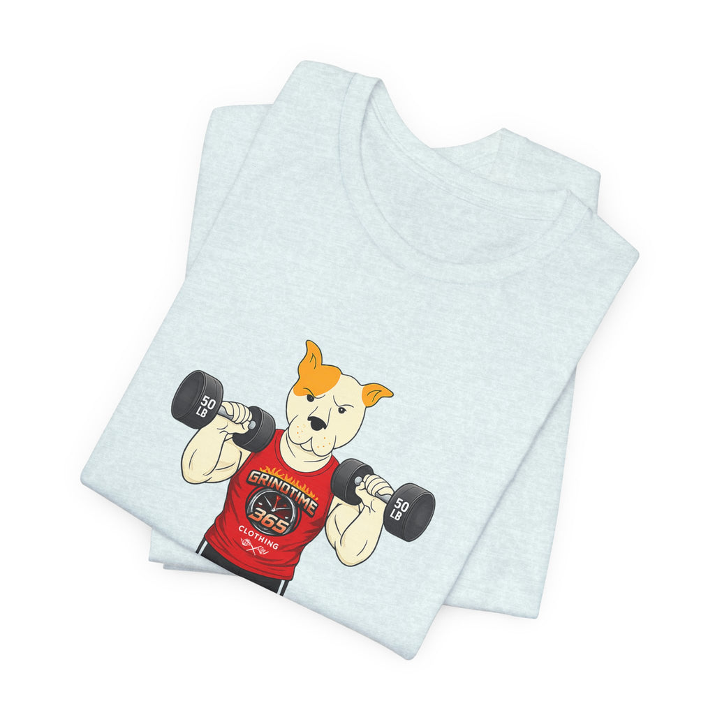 Sneakydog Inc. Workout Red GT365 Graphic — Vintage Short Sleeve T-Shirt
