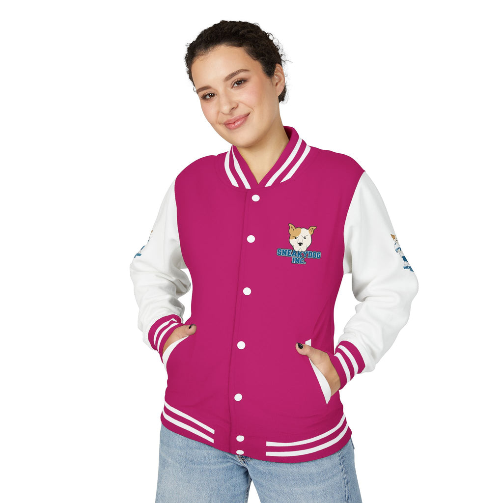Sneakydog Inc. DJ Letterman Jacket —  Corgi Varsity Jacket